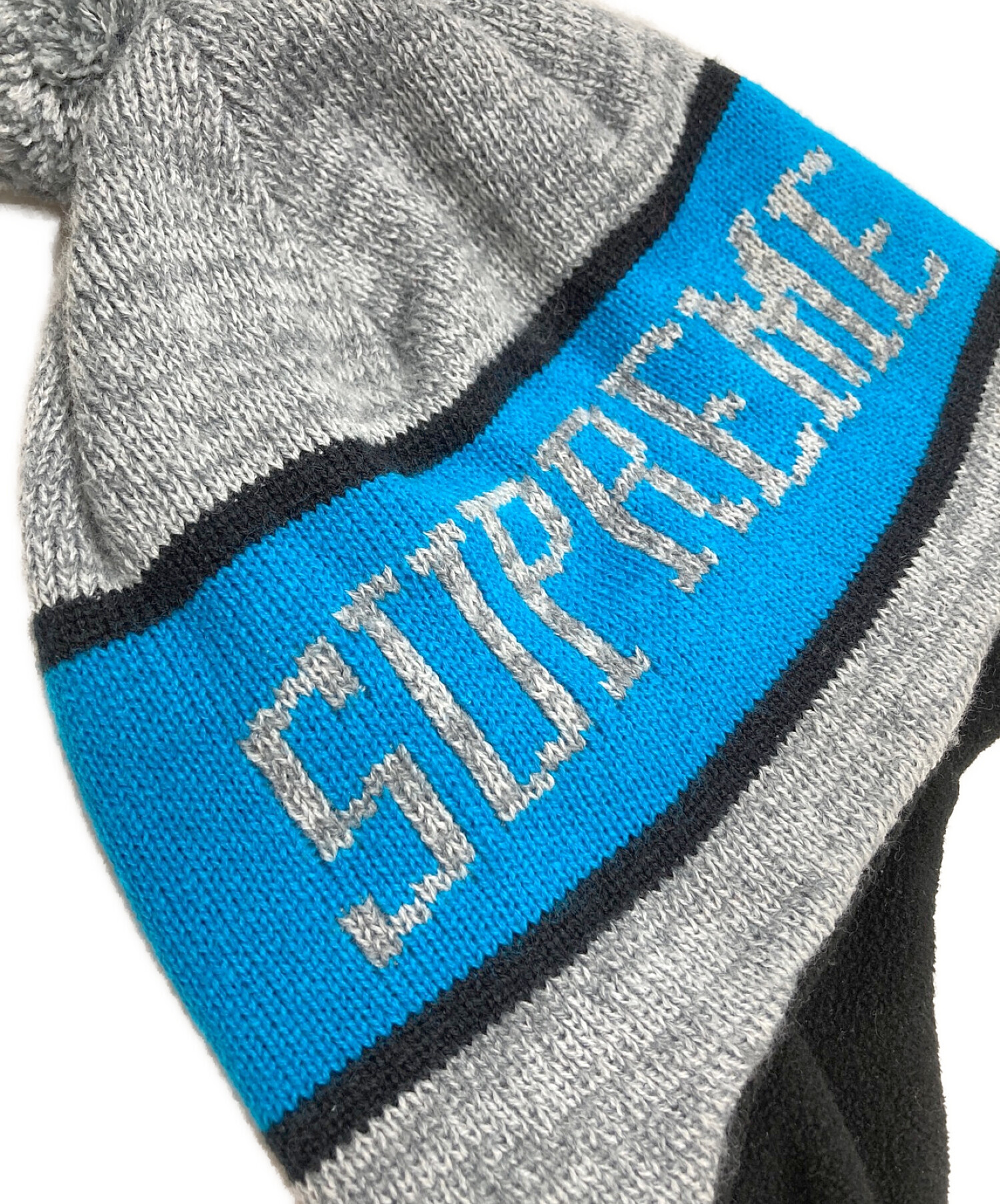 Supreme (シュプリーム) Heathered Earflap Beanie グレー