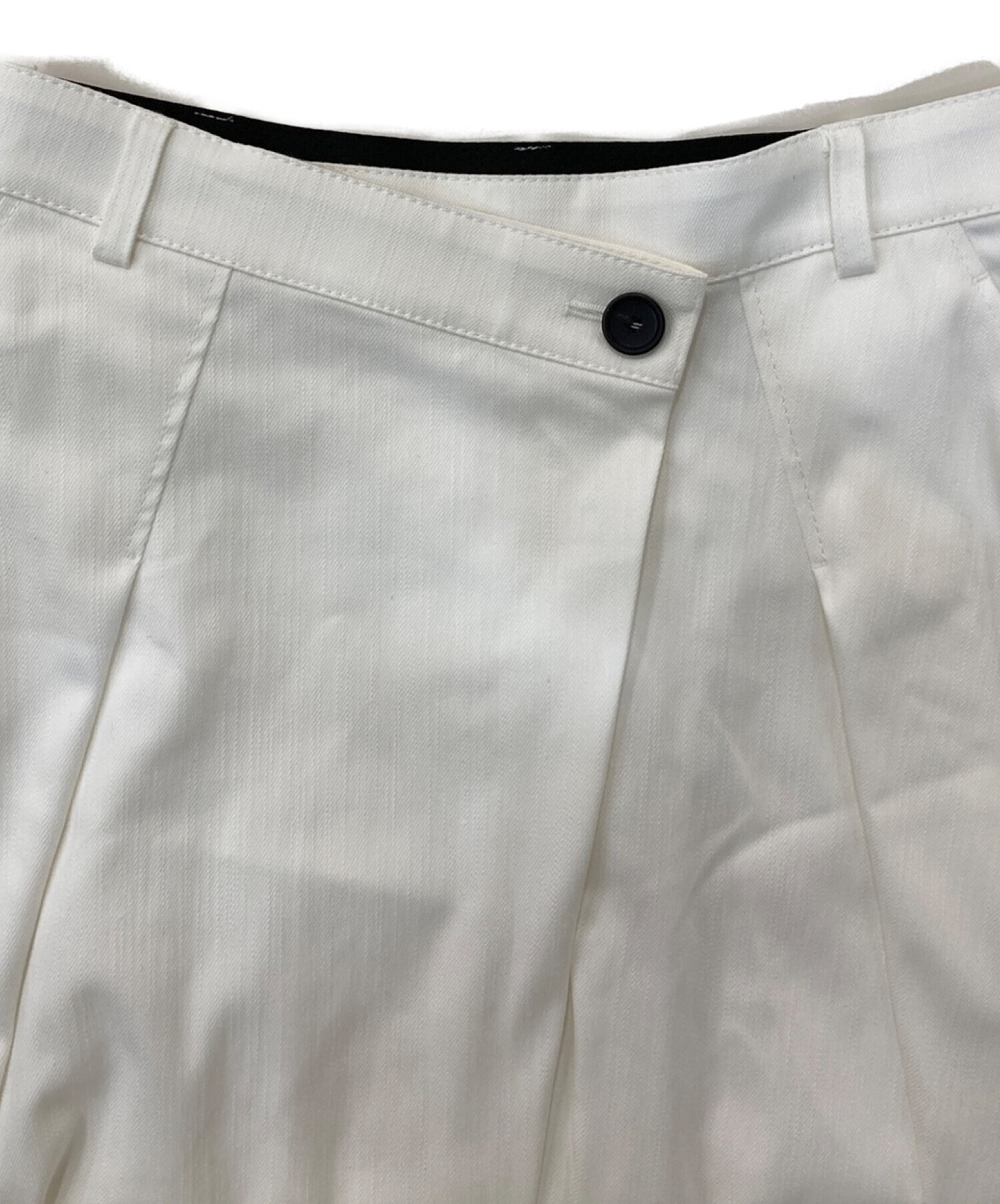ADORE (アドーア) ソフトストレッチデニムスカート ホワイト サイズ:38