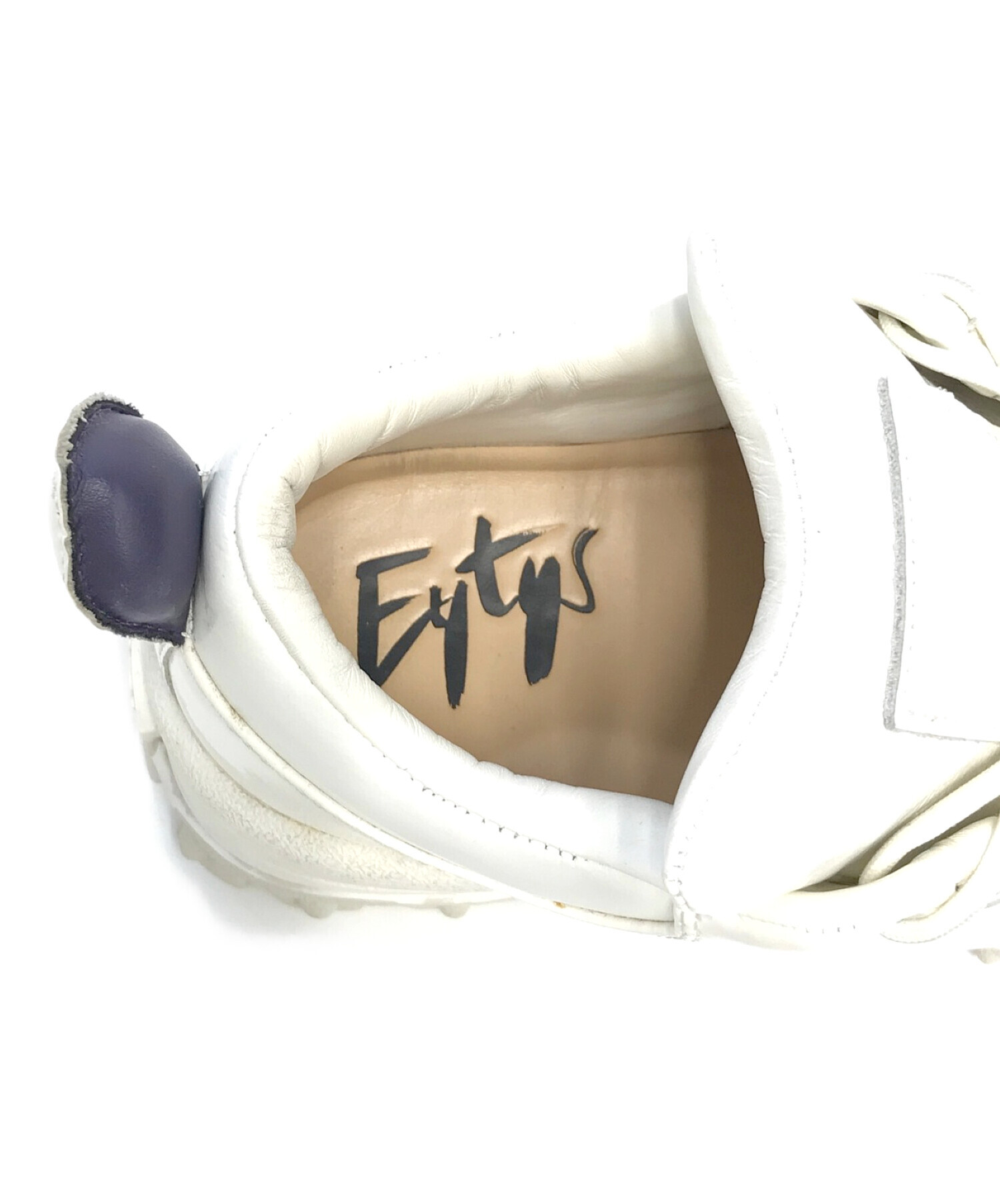 Eytys (エイティス) レザーダッドスニーカー ホワイト サイズ:EU41/UK7.5/26.8cm