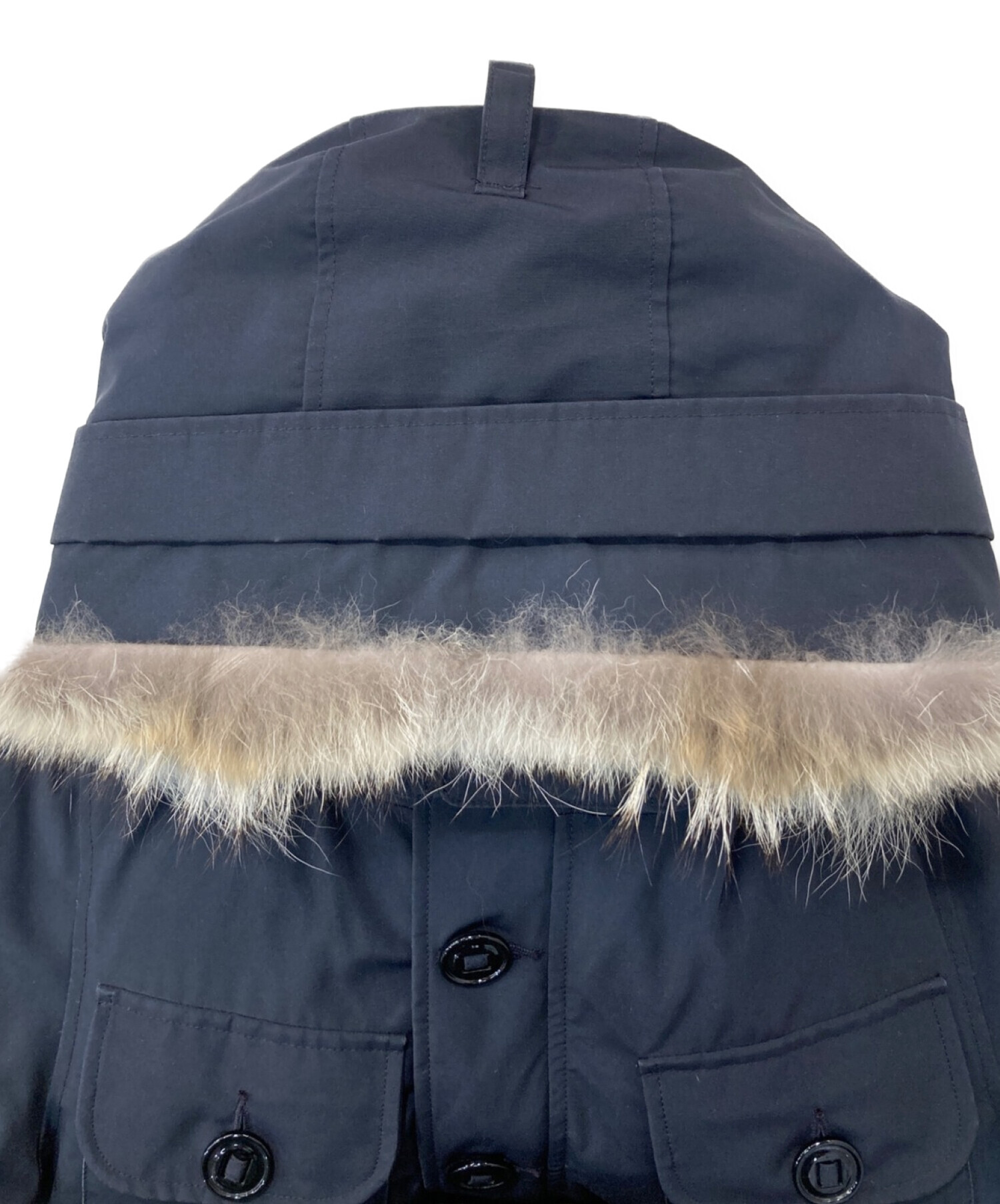 CANADA GOOSE (カナダグース) RUSSELL PARKA ブラック サイズ:S