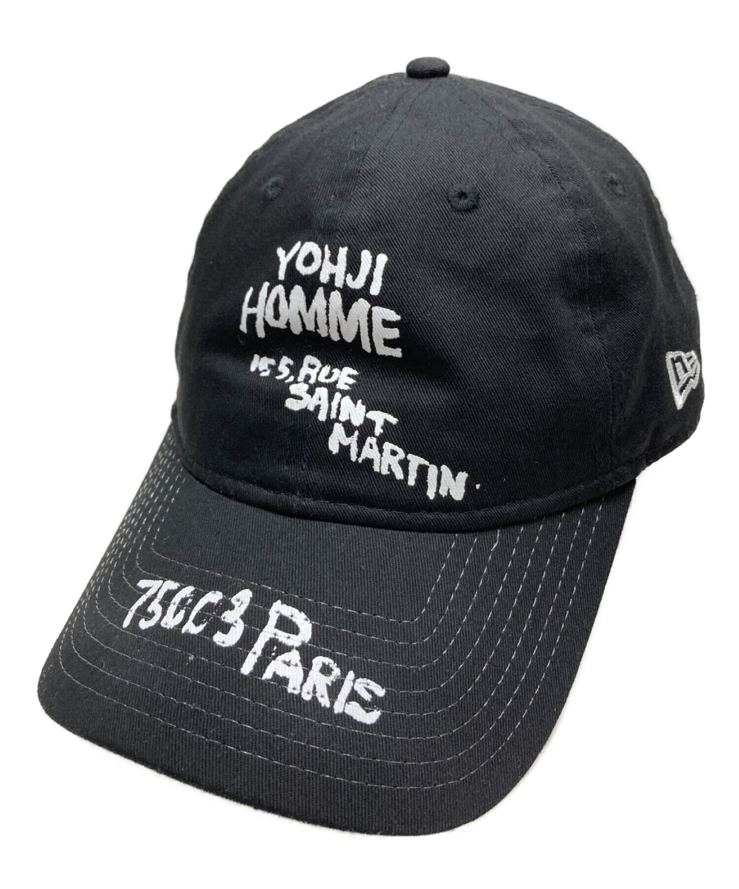 New Era (ニューエラ) YOHJI YAMAMOTO (ヨウジヤマモト) キャップ ブラック