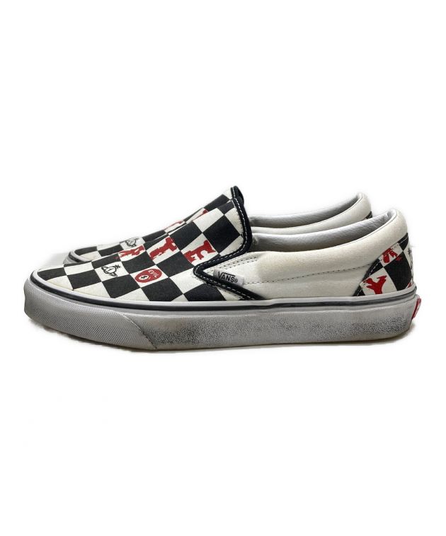 VANS (ヴァンズ) Vivienne Westwood (ヴィヴィアンウエストウッド) スリッポン ブラック サイズ:28cm