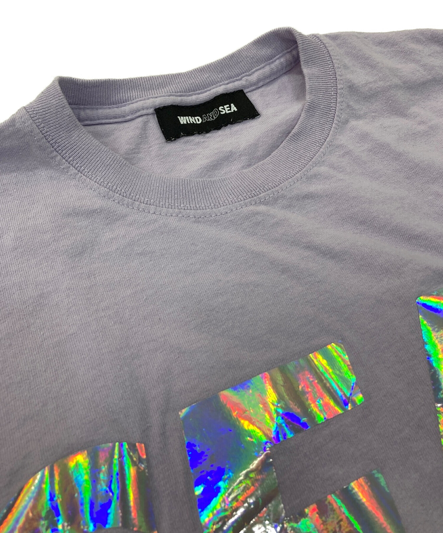 中古・古着通販】WIND AND SEA (ウィンダンシー) iridescent T-SHIRT