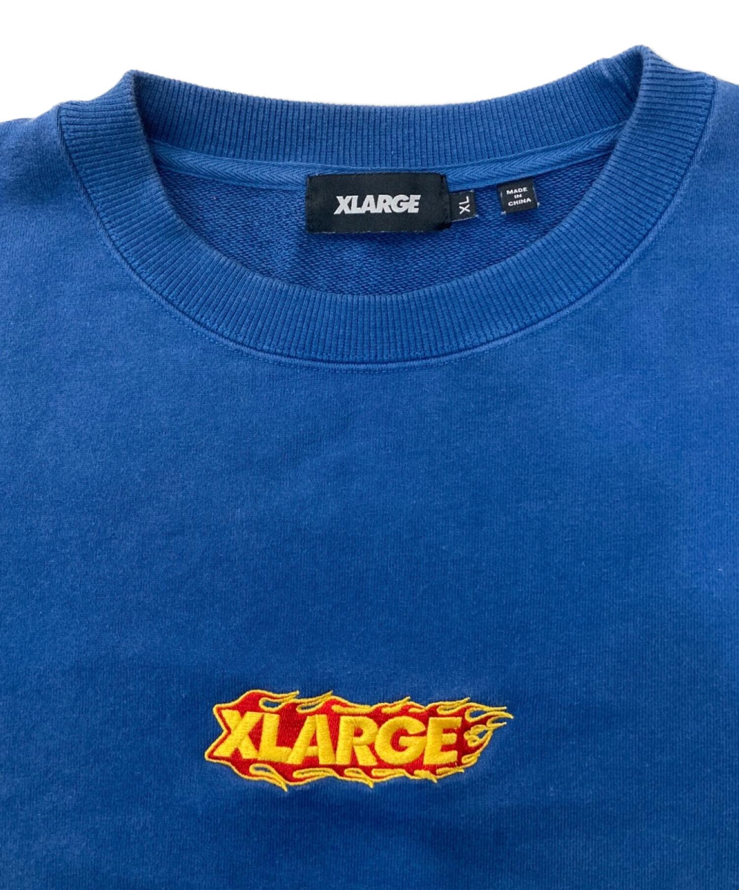 X-LARGE (エクストララージ) スウェット ブルー サイズ:XL