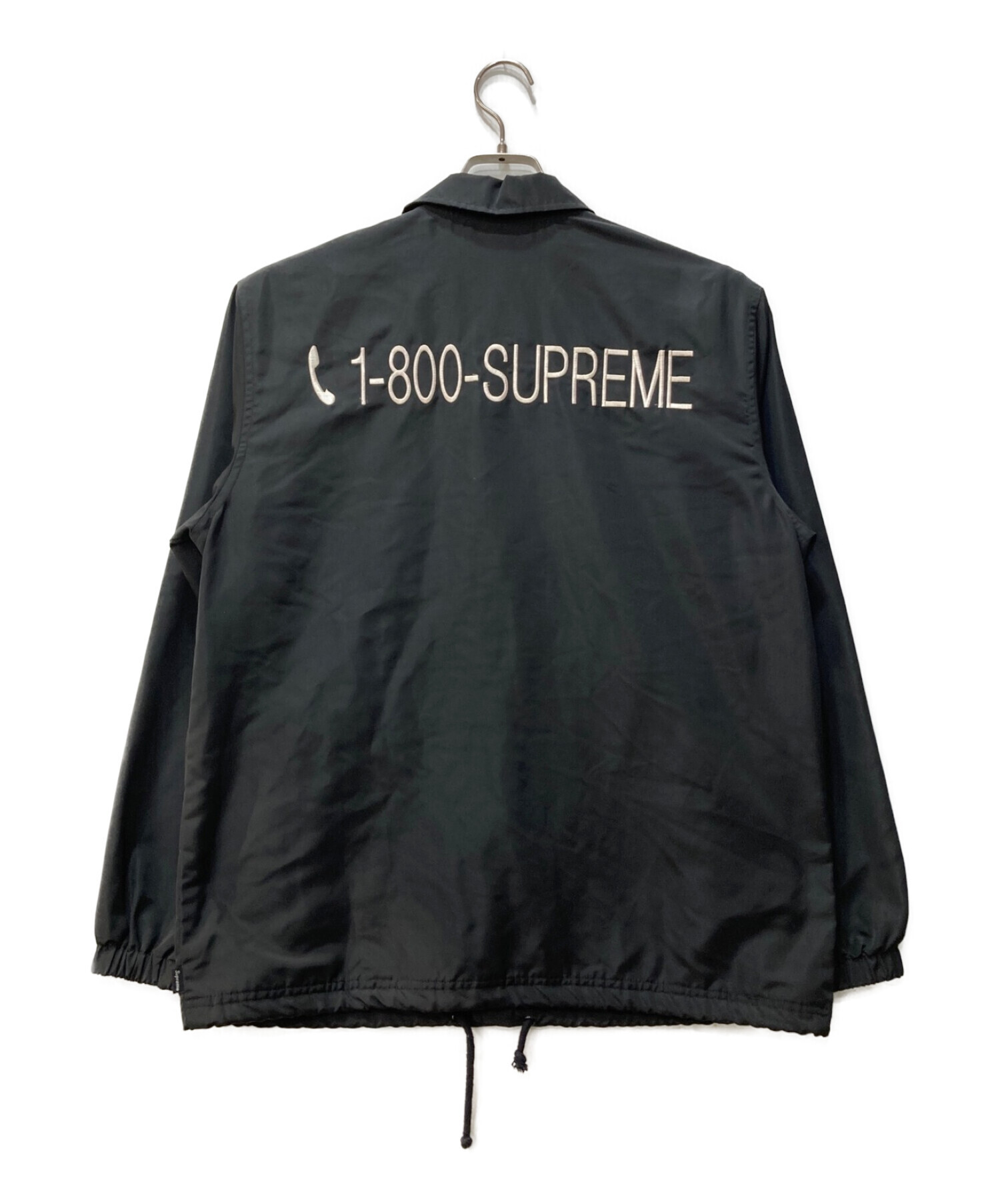Supreme (シュプリーム) コーチジャケット ブラック サイズ:S