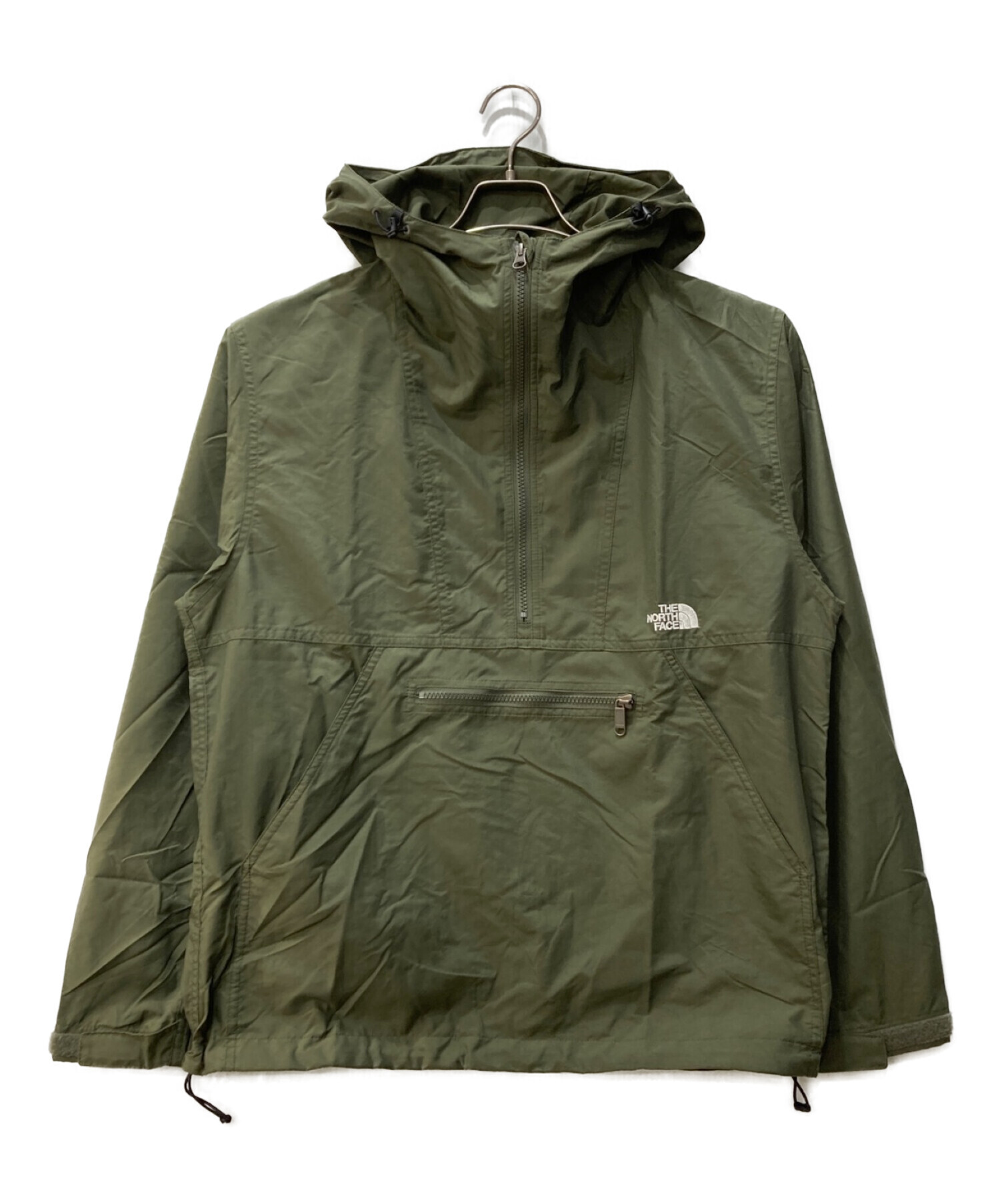 THE NORTH FACE (ザ ノース フェイス) コンパクトアノラック カーキ サイズ:M