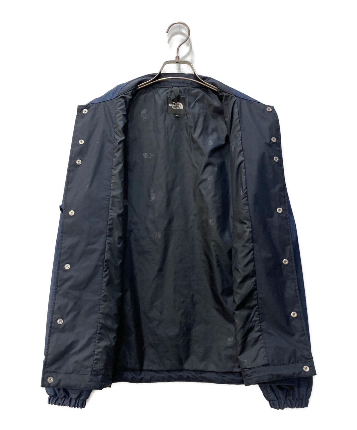 【中古・古着通販】THE NORTH FACE (ザ ノース フェイス) GTX Denim Coach Jacket ネイビー  サイズ:M｜ブランド・古着通販 トレファク公式【TREFAC FASHION】スマホサイト