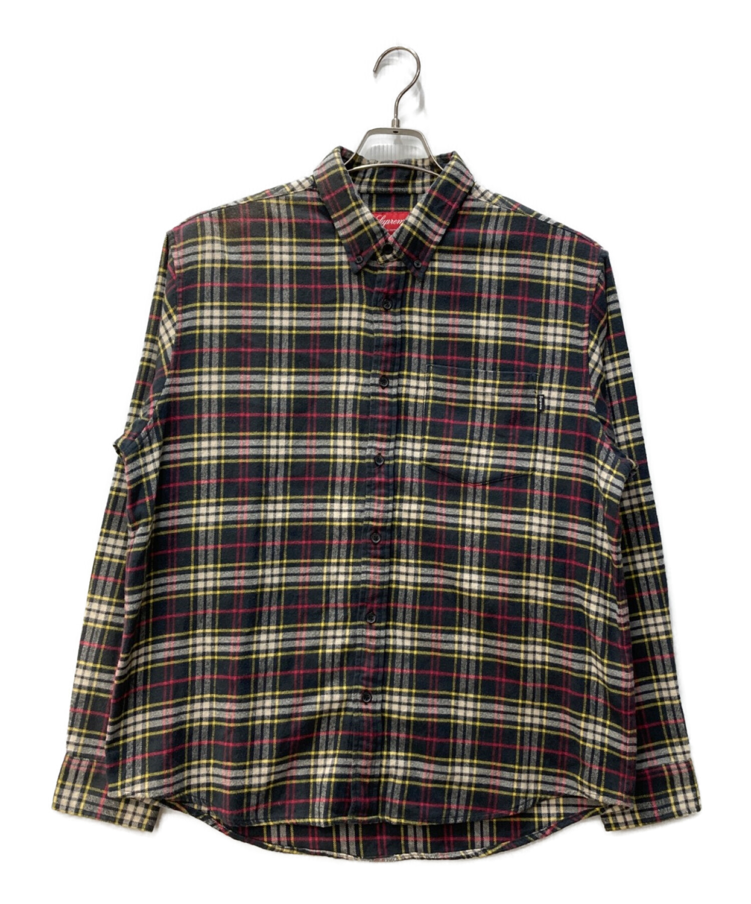 9,800円supreme ネルシャツ　サイズM