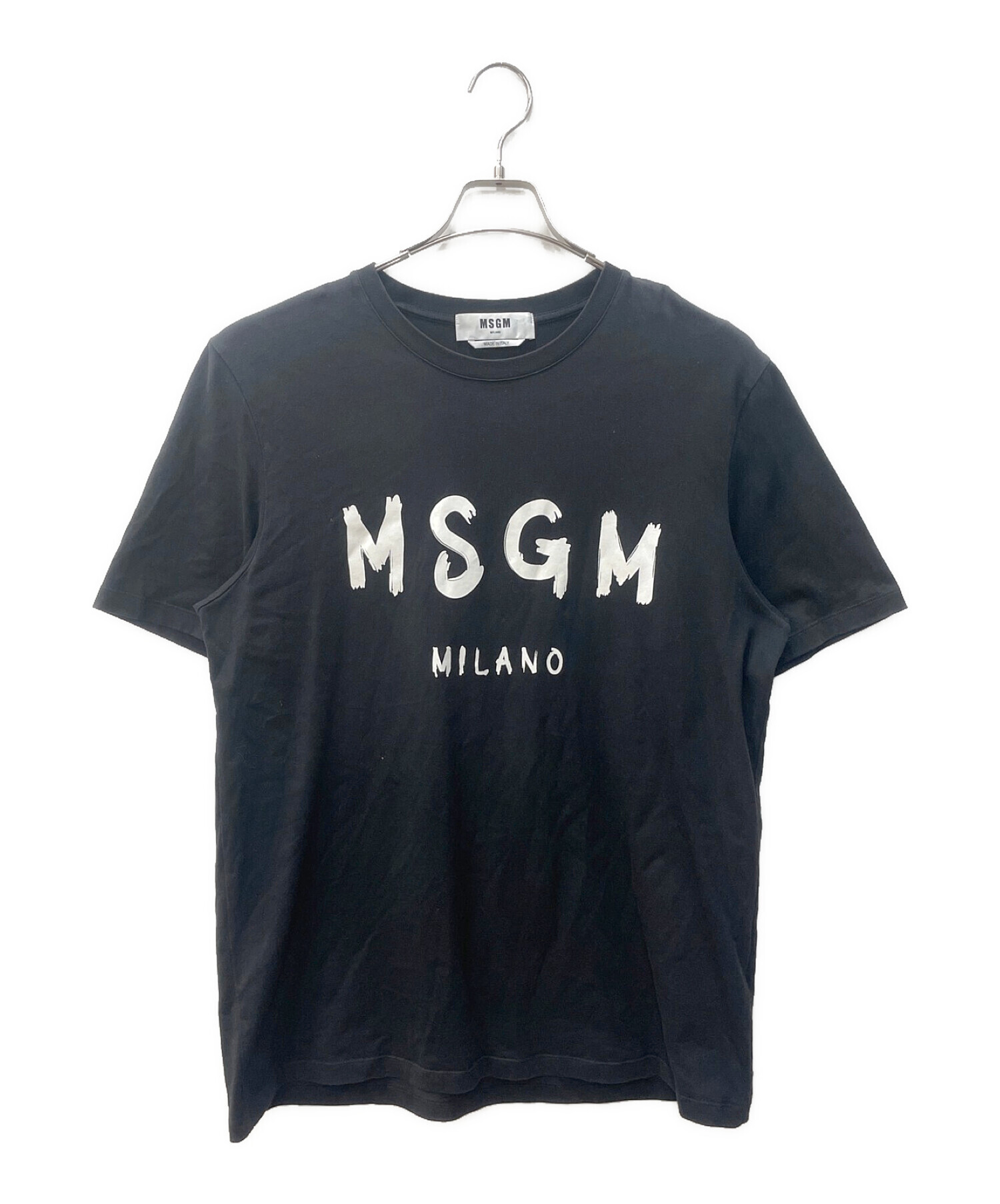 中古・古着通販】MSGM (エムエスジーエム) ロゴプリントTシャツ ...