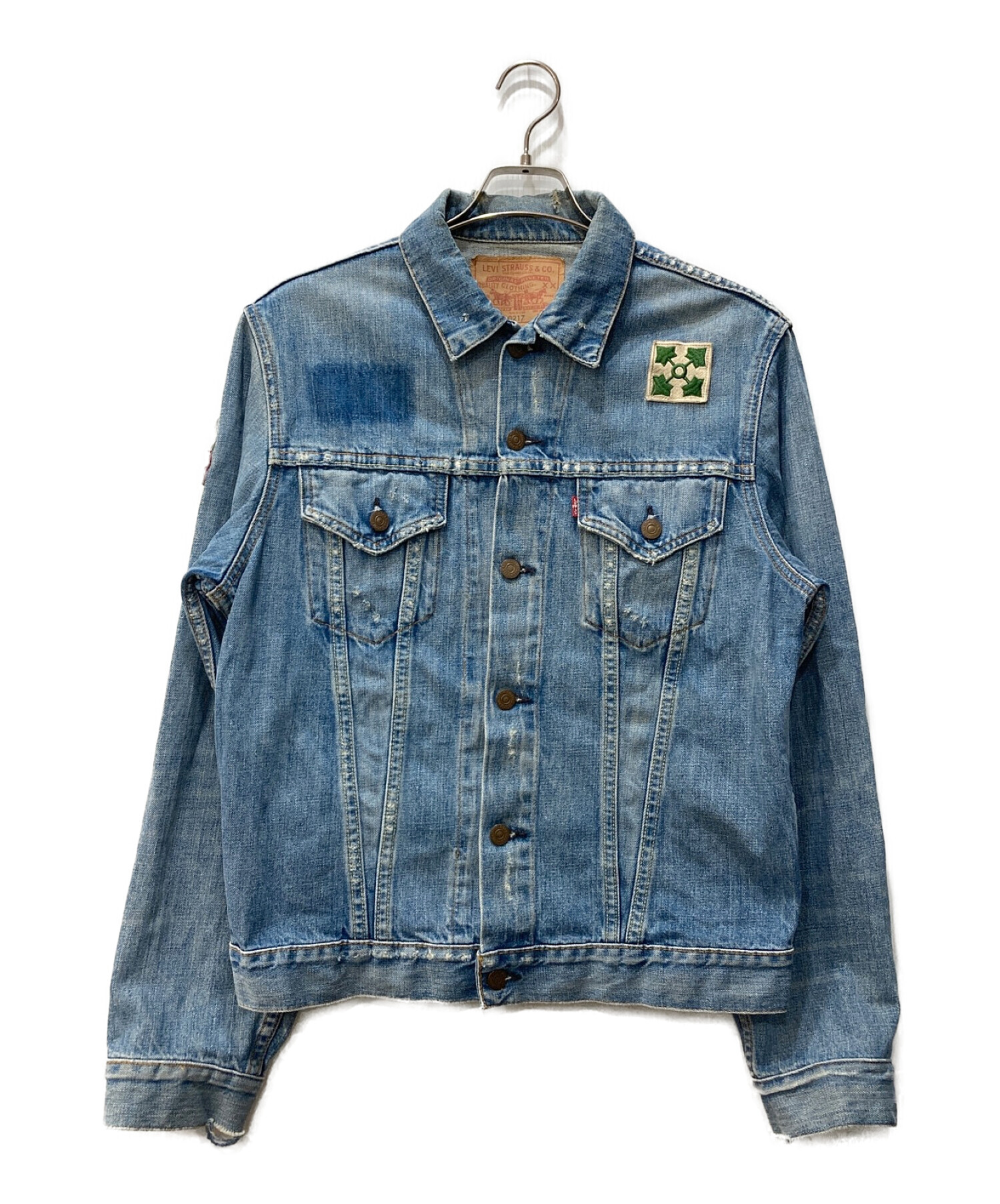 LEVI'S (リーバイス) リメイク4thデニムジャケット 70505-0217 ブルー サイズ:44