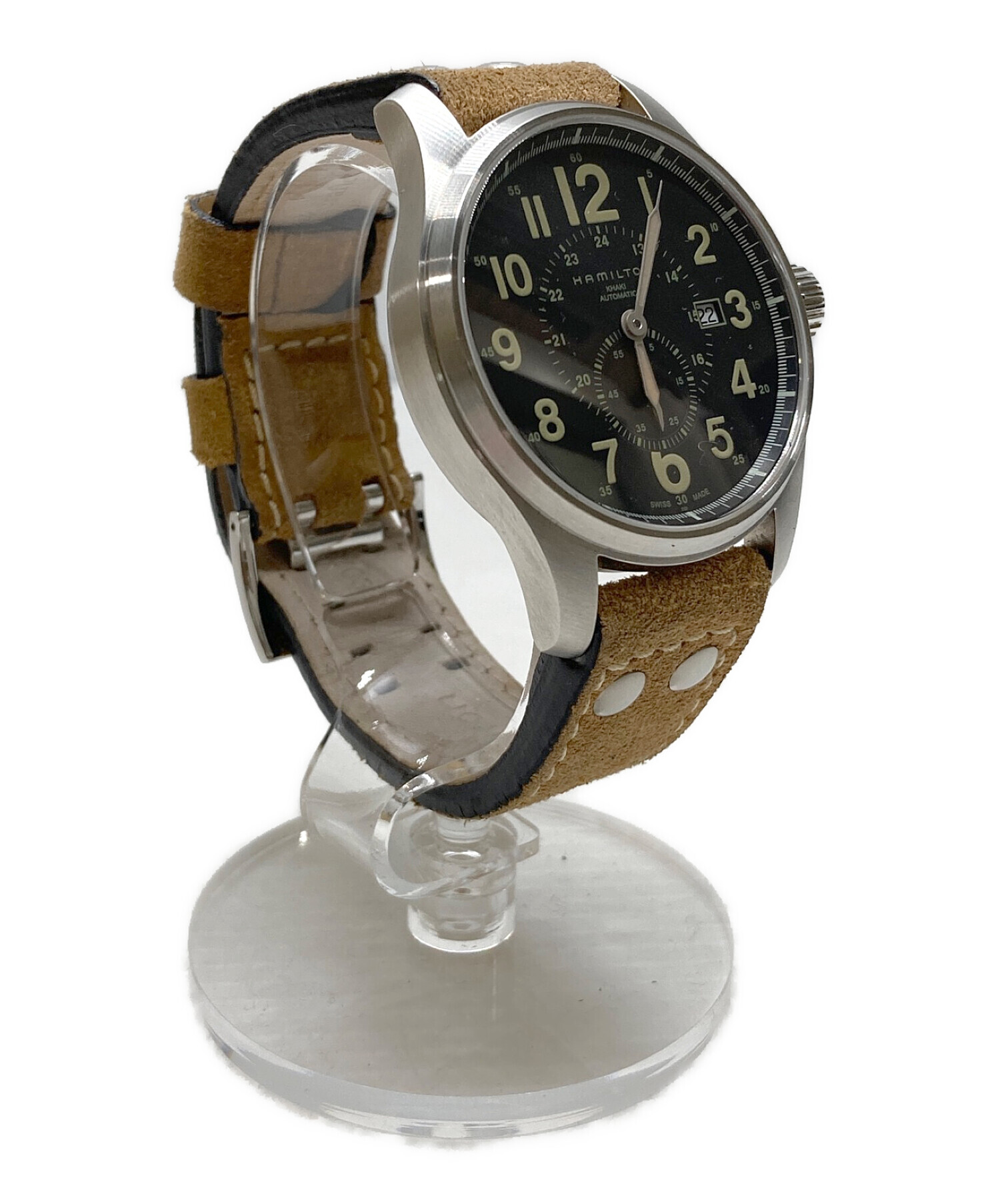 コレクションカーキフィールドハミルトン　カーキ　H70655733   腕時計