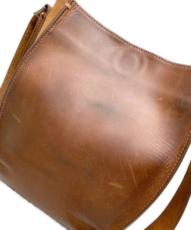 土屋鞄 (ツチヤカバン) オイルバフドレザーショルダーバッグ