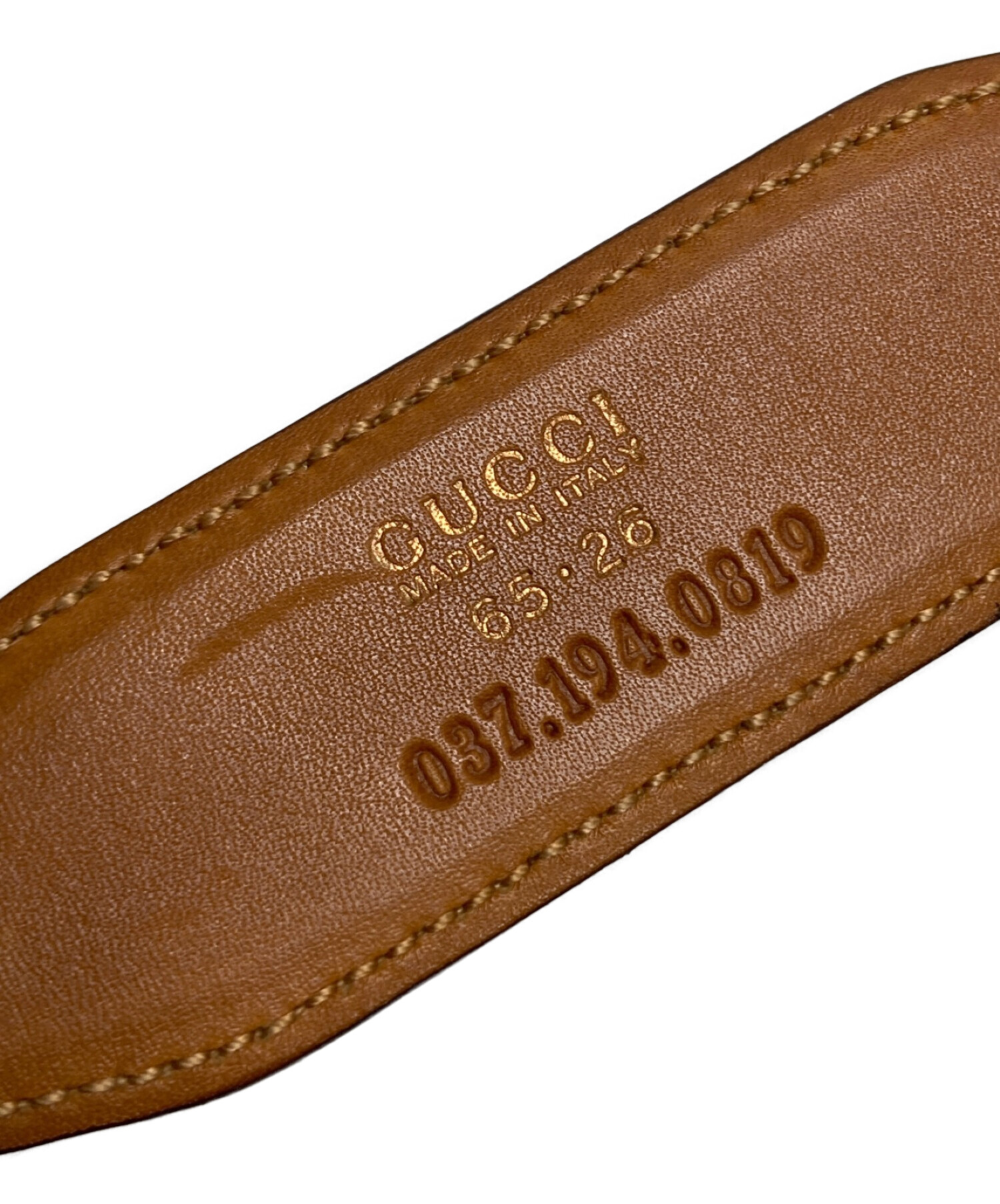 レア GUCCI グッチ ユープレイ ホースビット金具 純正シマベルト