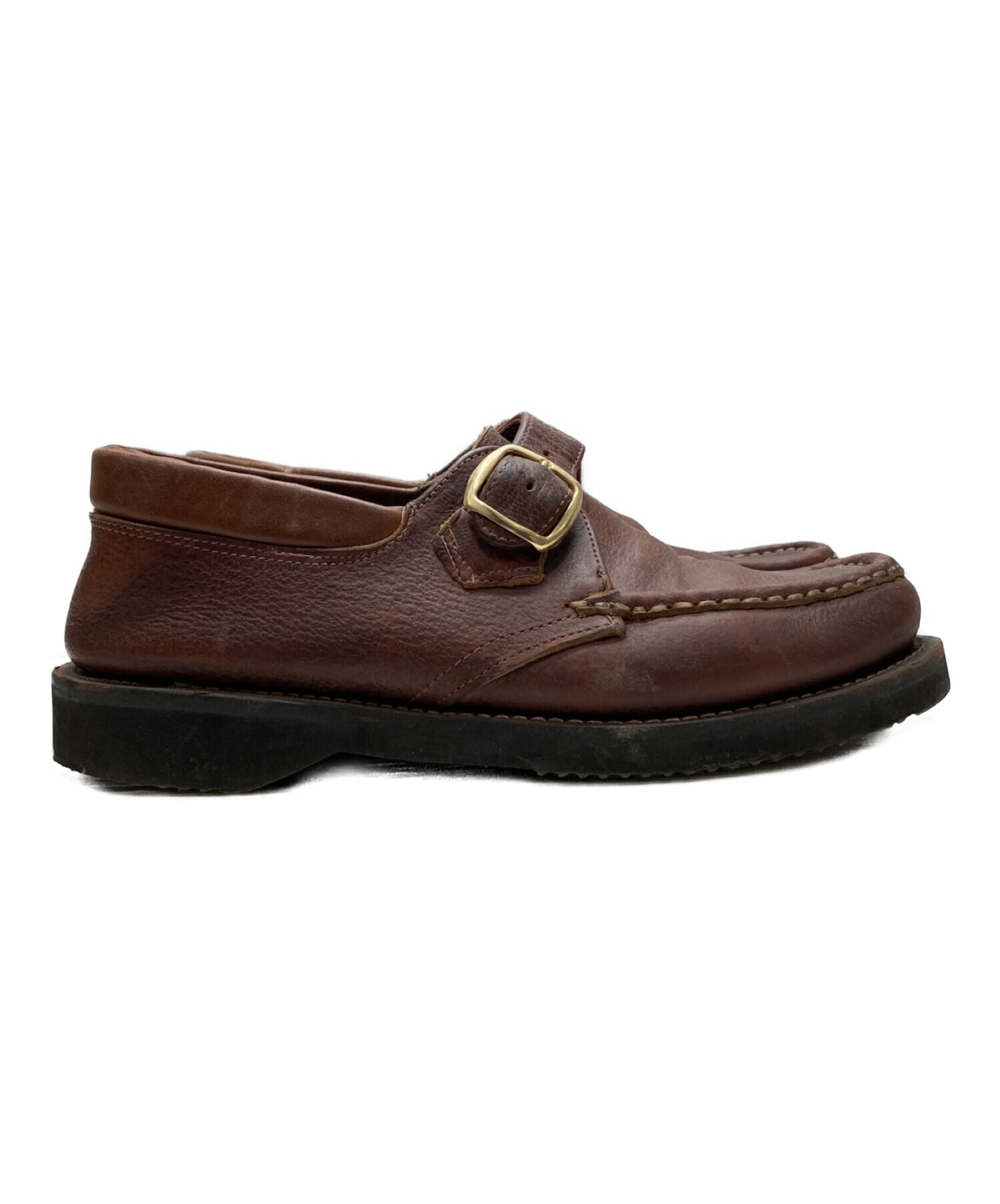 RUSSELL MOCCASIN (ラッセルモカシン) レザーシューズ 3196 ブラウン サイズ:8 1/2