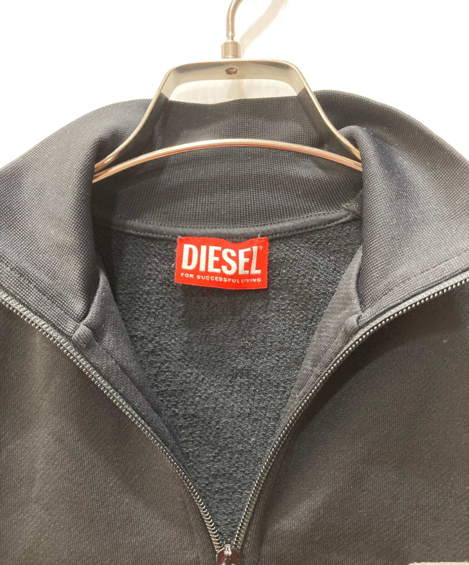 DIESEL (ディーゼル) トラックジャケット ブラック サイズ:S