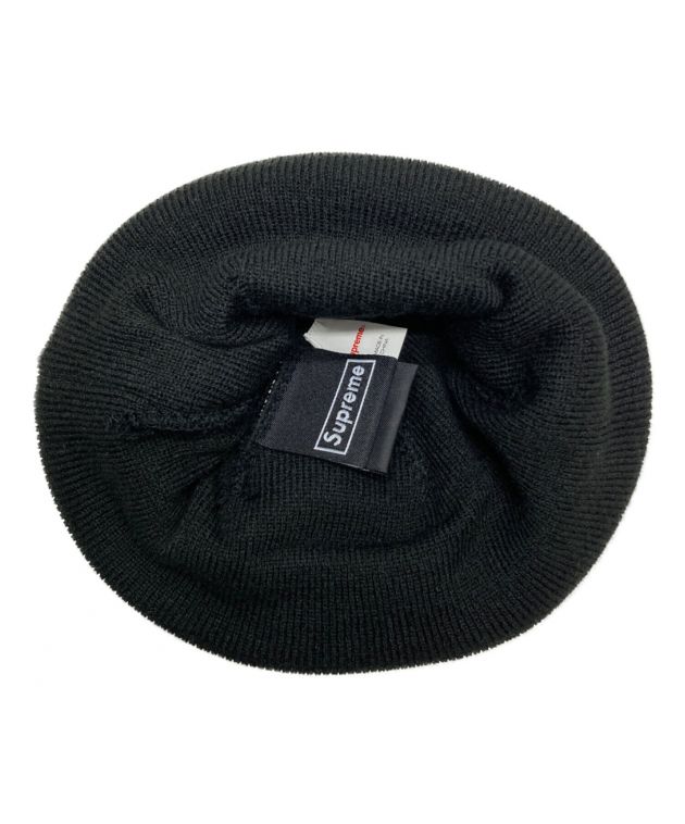 New Era (ニューエラ) Supreme (シュプリーム) ボックスロゴニット帽 G2908242021 ブラック