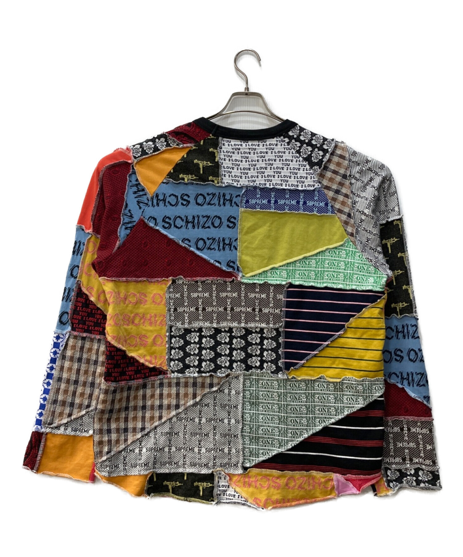 中古・古着通販】SUPREME (シュプリーム) Patchwork Jacquard L／S Top