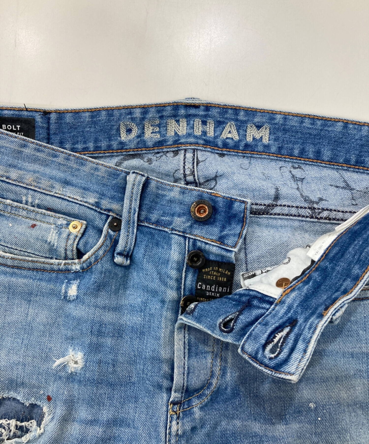 最先端 【美品】DENHAM デンハム YORK FMBBSW W30 メンズ