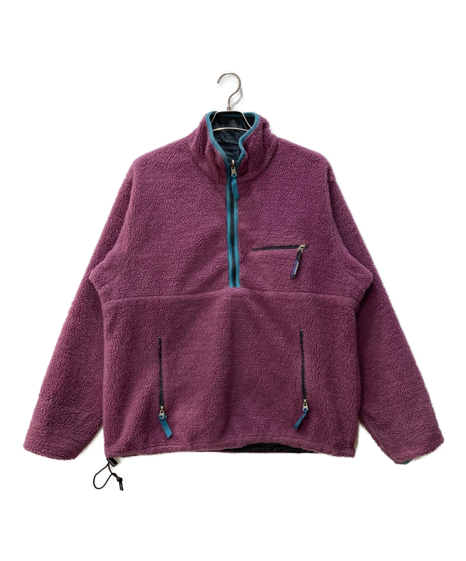 中古・古着通販】Patagonia (パタゴニア) グリセードジャケット ブラック×パープル サイズ:L｜ブランド・古着通販  トレファク公式【TREFAC FASHION】スマホサイト