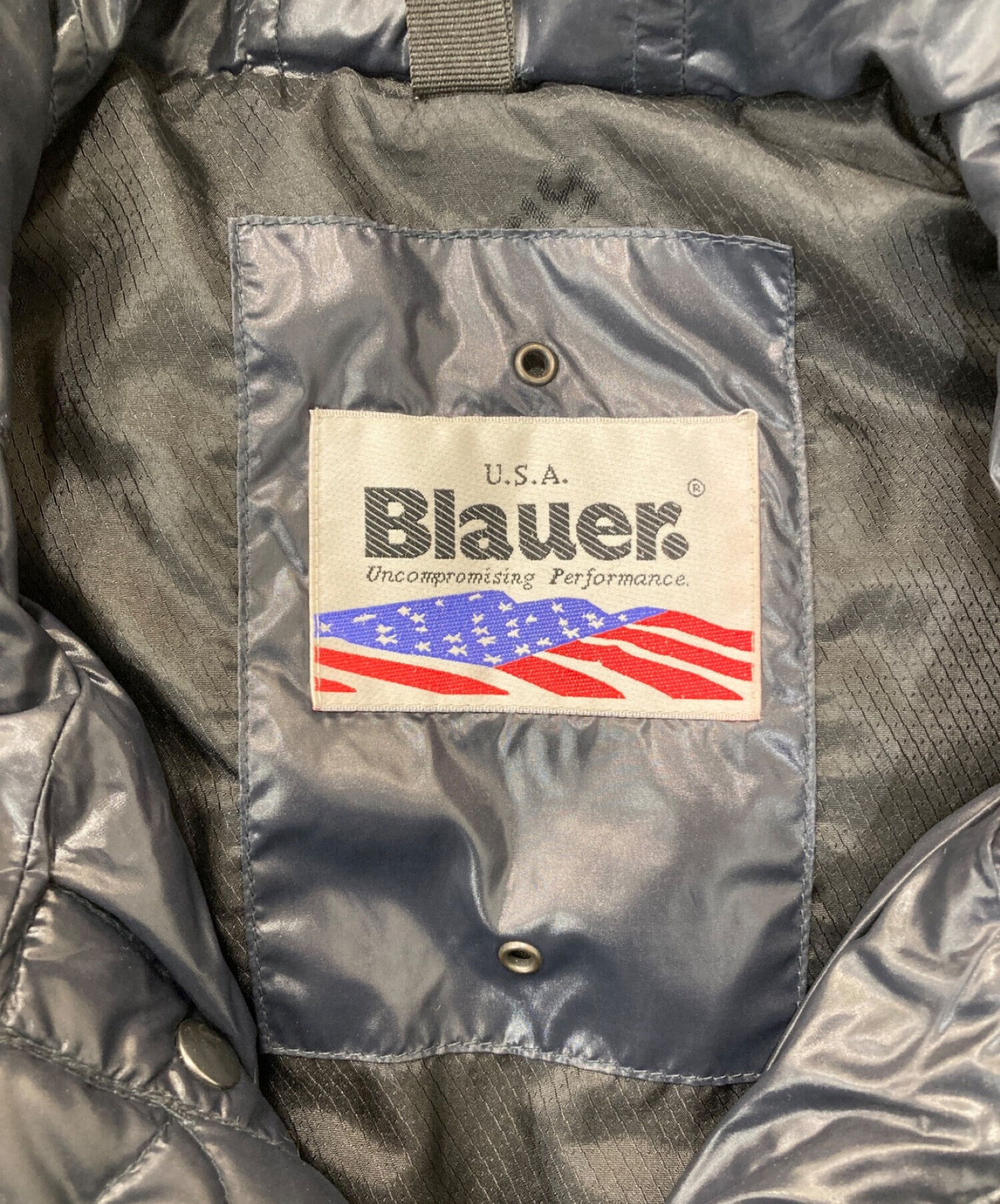 中古・古着通販】Blauer (ブラウアー) ダウンジャケット ネイビー サイズ:M｜ブランド・古着通販 トレファク公式【TREFAC  FASHION】スマホサイト