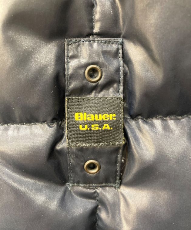 中古・古着通販】Blauer (ブラウアー) ダウンジャケット ネイビー 