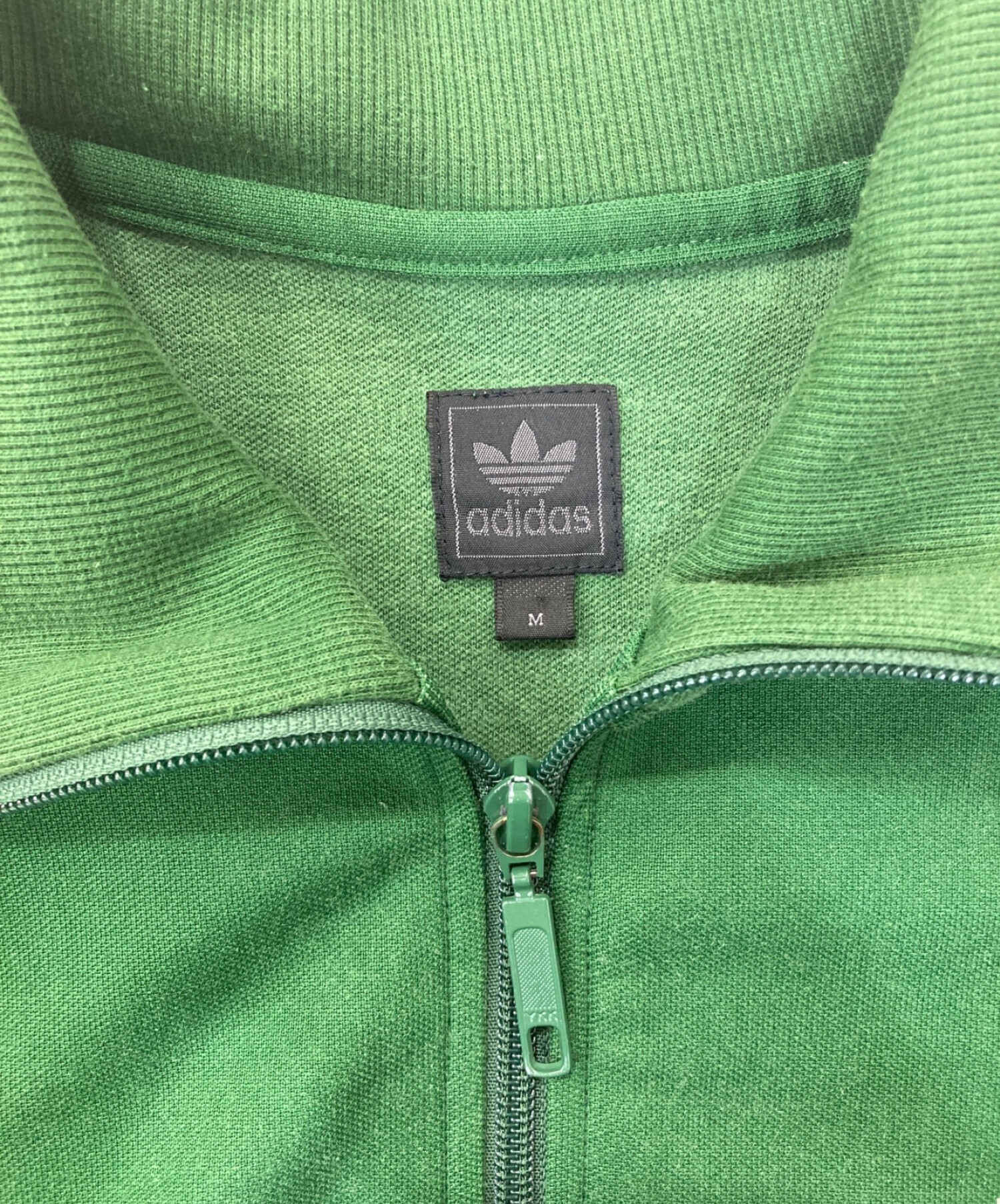 adidas (アディダス) トラックジャケット グリーン サイズ:M