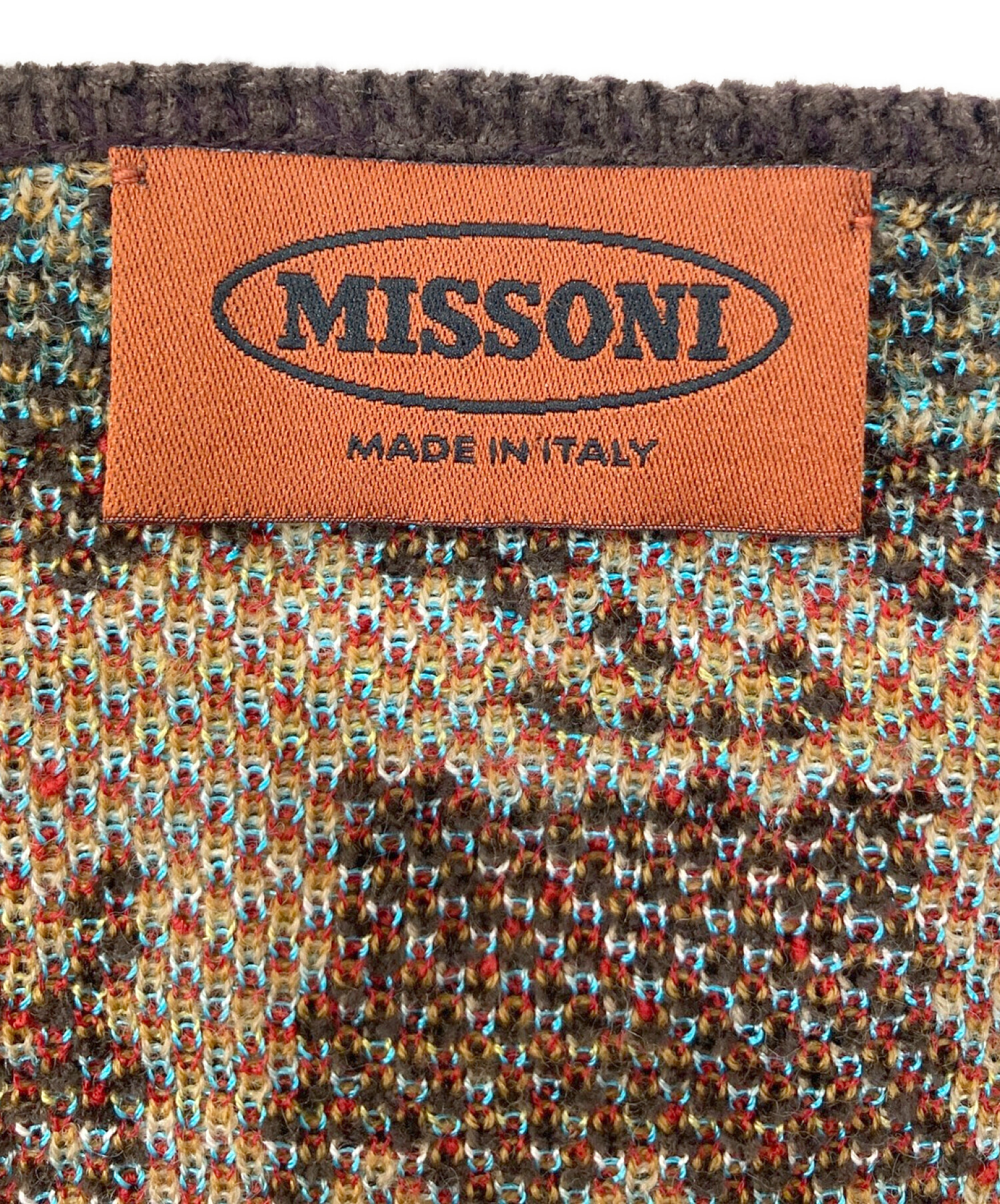 中古・古着通販】missoni (ミッソーニ) シルク混ニット マルチカラー サイズ:40｜ブランド・古着通販 トレファク公式【TREFAC  FASHION】スマホサイト