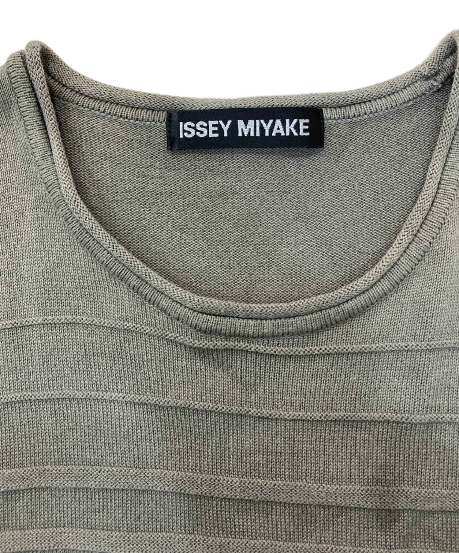 中古・古着通販】ISSEY MIYAKE (イッセイミヤケ) コットンニット