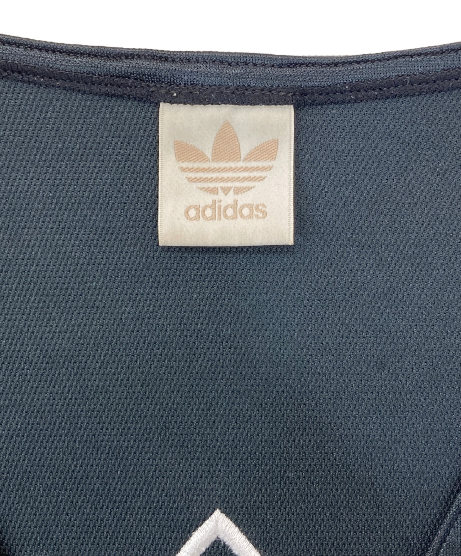 adidas (アディダス) トレフォイルベスト ブラック サイズ:L-XL