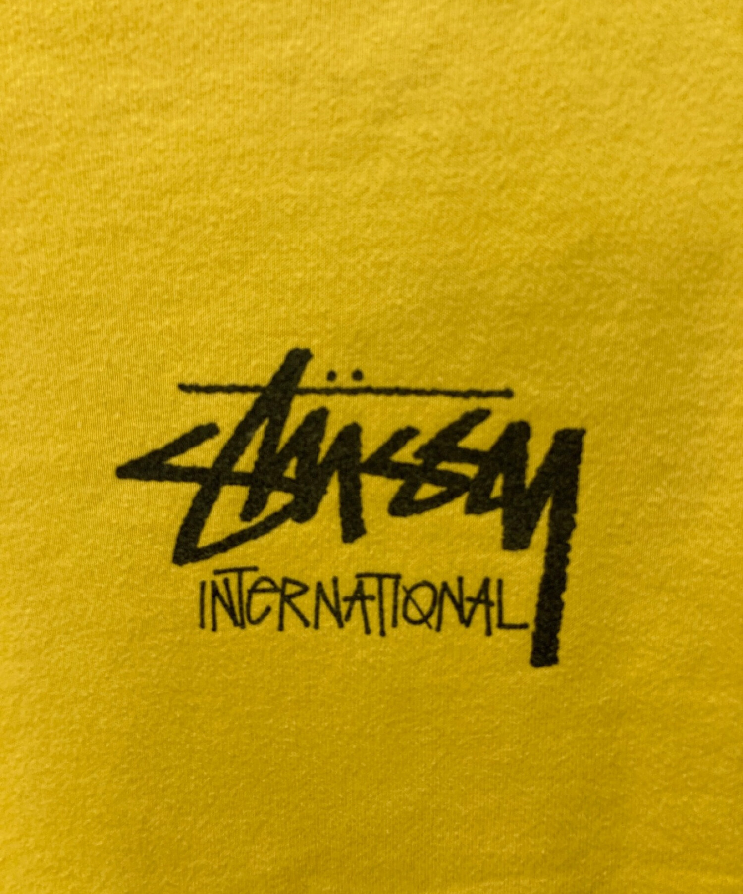 中古・古着通販】stussy (ステューシー) スウェット イエロー サイズ:S