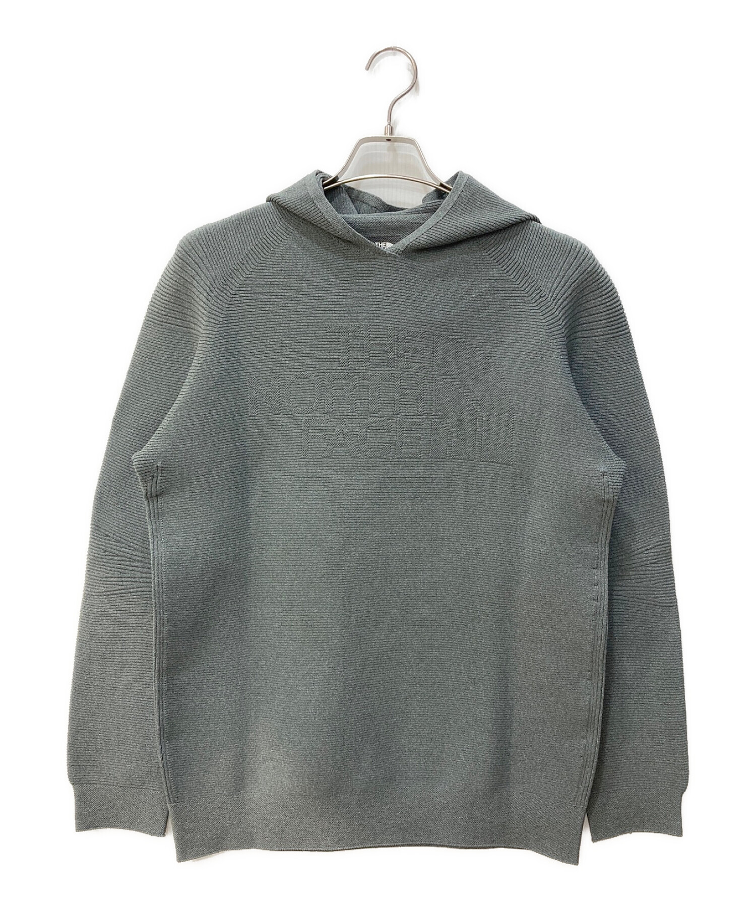 THE NORTH FACE (ザ ノース フェイス) Globefit Knit Hoodie NT11827 グレー サイズ:L