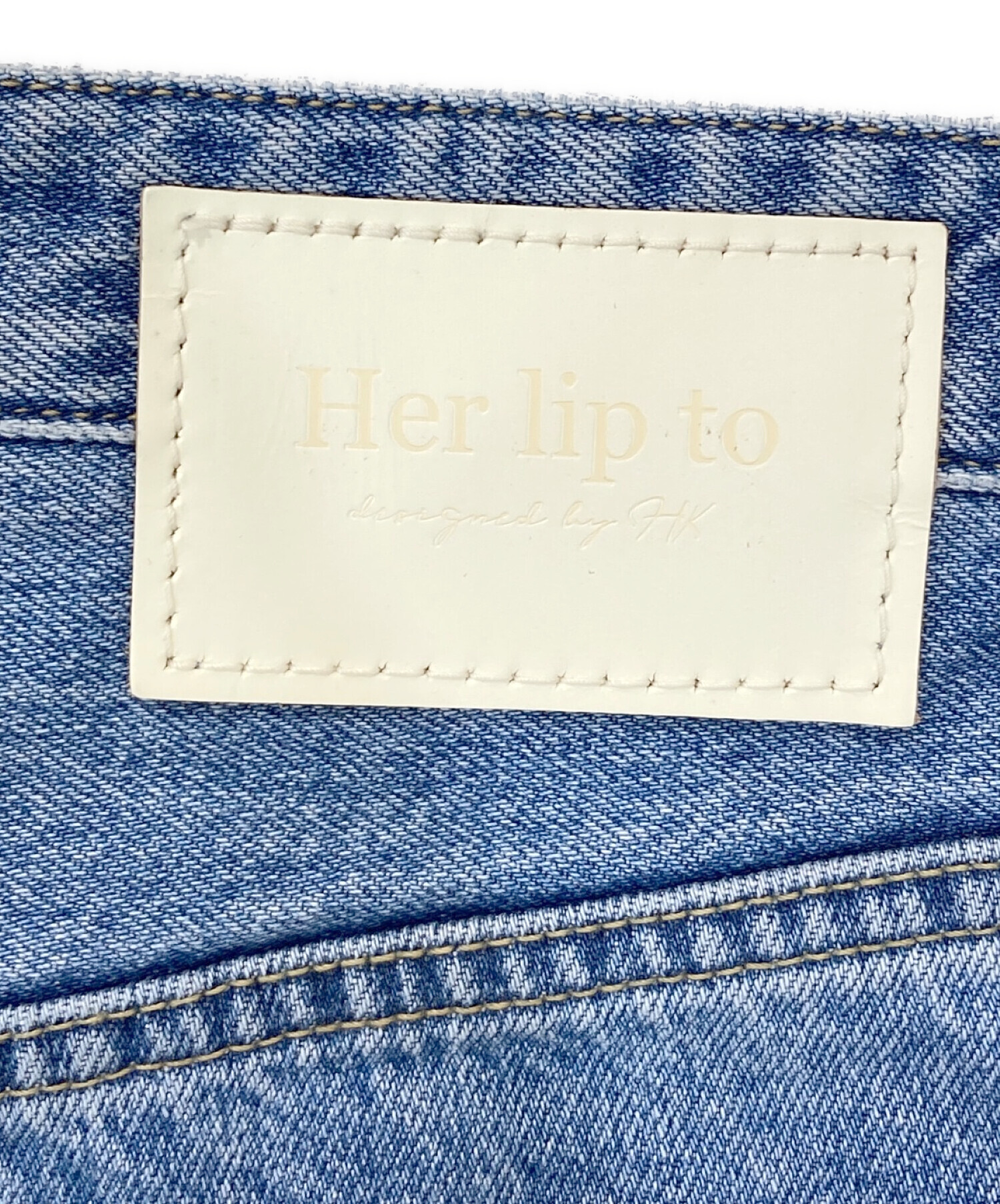 中古・古着通販】HER LIP TO (ハーリップトゥ) Tokyo High Rise Jeans ...