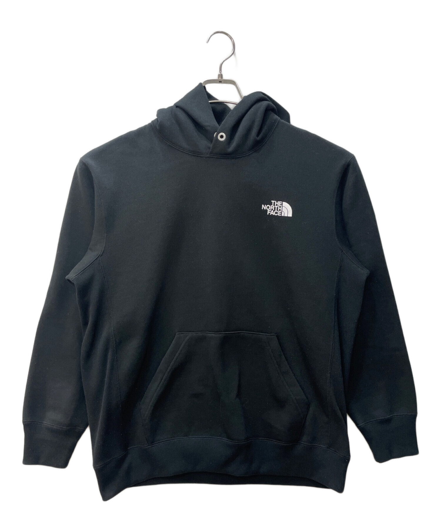 THE NORTH FACE (ザ ノース フェイス) バックスクエアロゴフーディー NT62040 ブラック サイズ:L