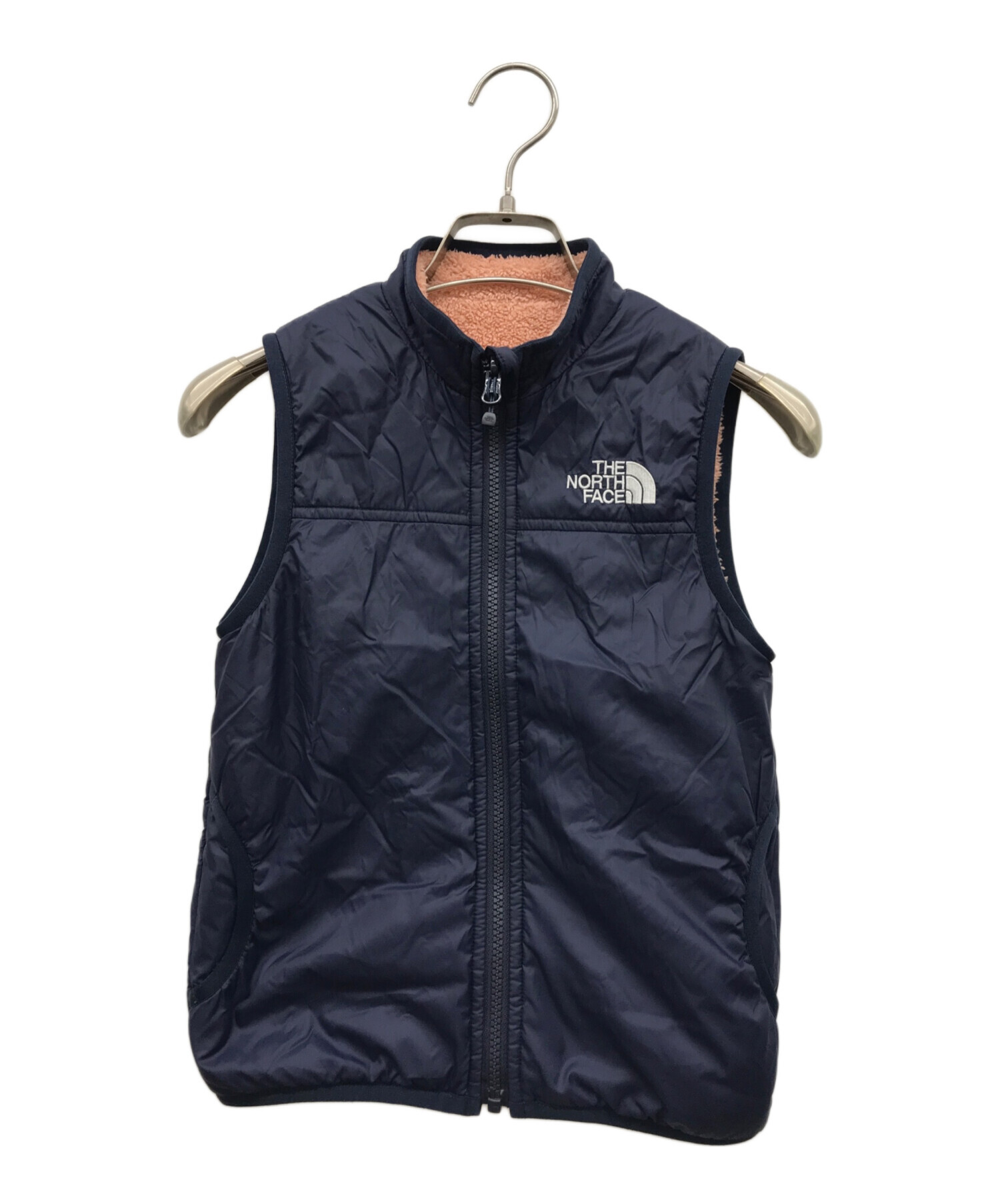 中古・古着通販】THE NORTH FACE (ザ ノース フェイス) フリース リバーシブルコージーベスト ネイビー  サイズ:120｜ブランド・古着通販 トレファク公式【TREFAC FASHION】スマホサイト