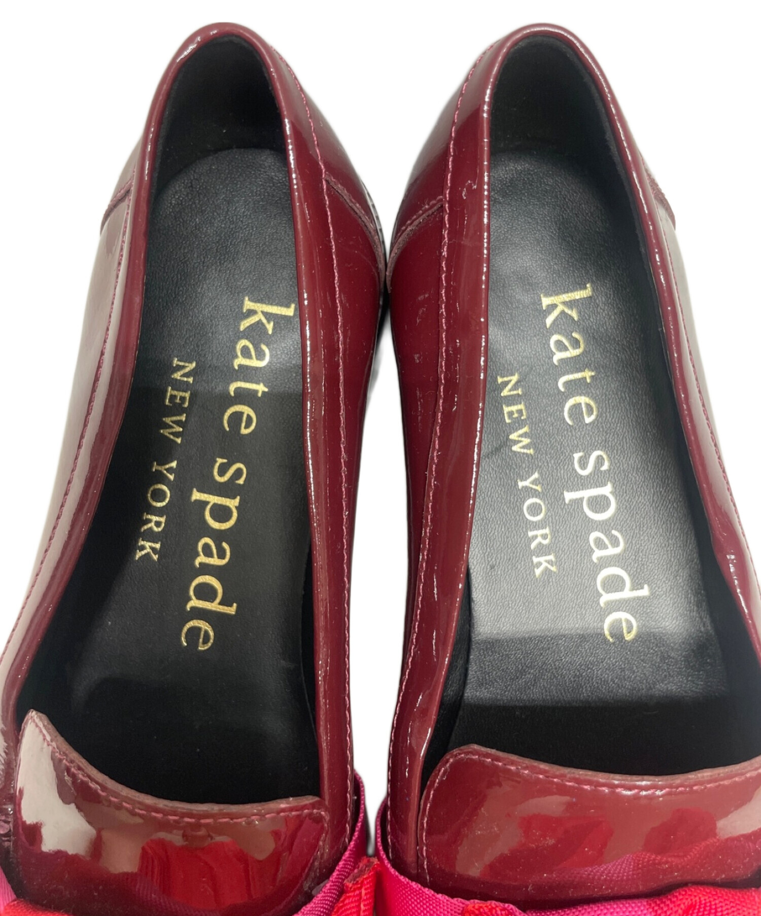 中古・古着通販】Kate Spade (ケイトスペード) レアンドラ ローファー ボルドー サイズ:6.5B｜ブランド・古着通販  トレファク公式【TREFAC FASHION】スマホサイト