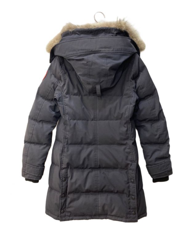 CANADA GOOSE カナダグース 2302JL ネイビー マッケンジーパーカ 妖しい ダウンコート コート M ネイビー レディース 【中古】