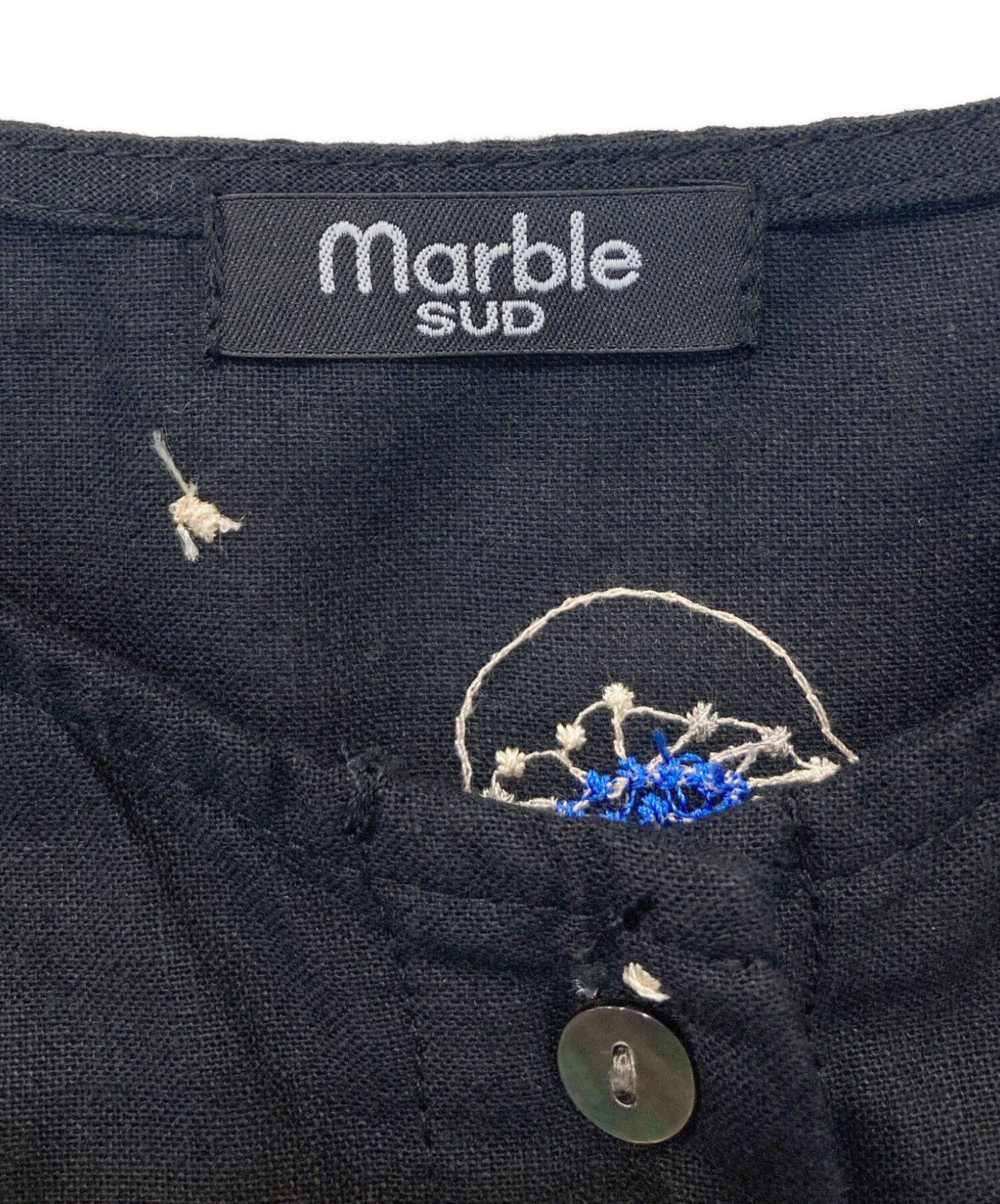 中古・古着通販】Marble SUD (マーブルシュッド) クラゲノースリーブワンピース ブラック サイズ:表記無し｜ブランド・古着通販  トレファク公式【TREFAC FASHION】スマホサイト