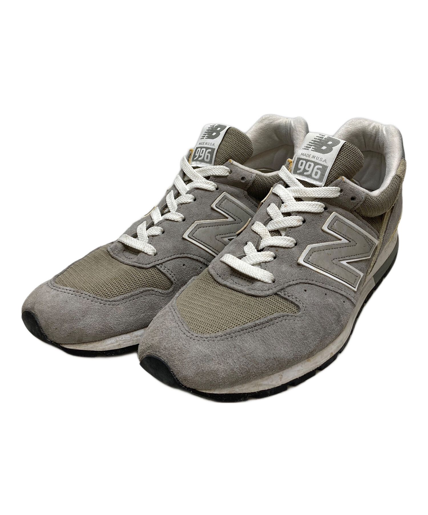 NEW BALANCE (ニューバランス) スニーカー M996 グレー サイズ:28