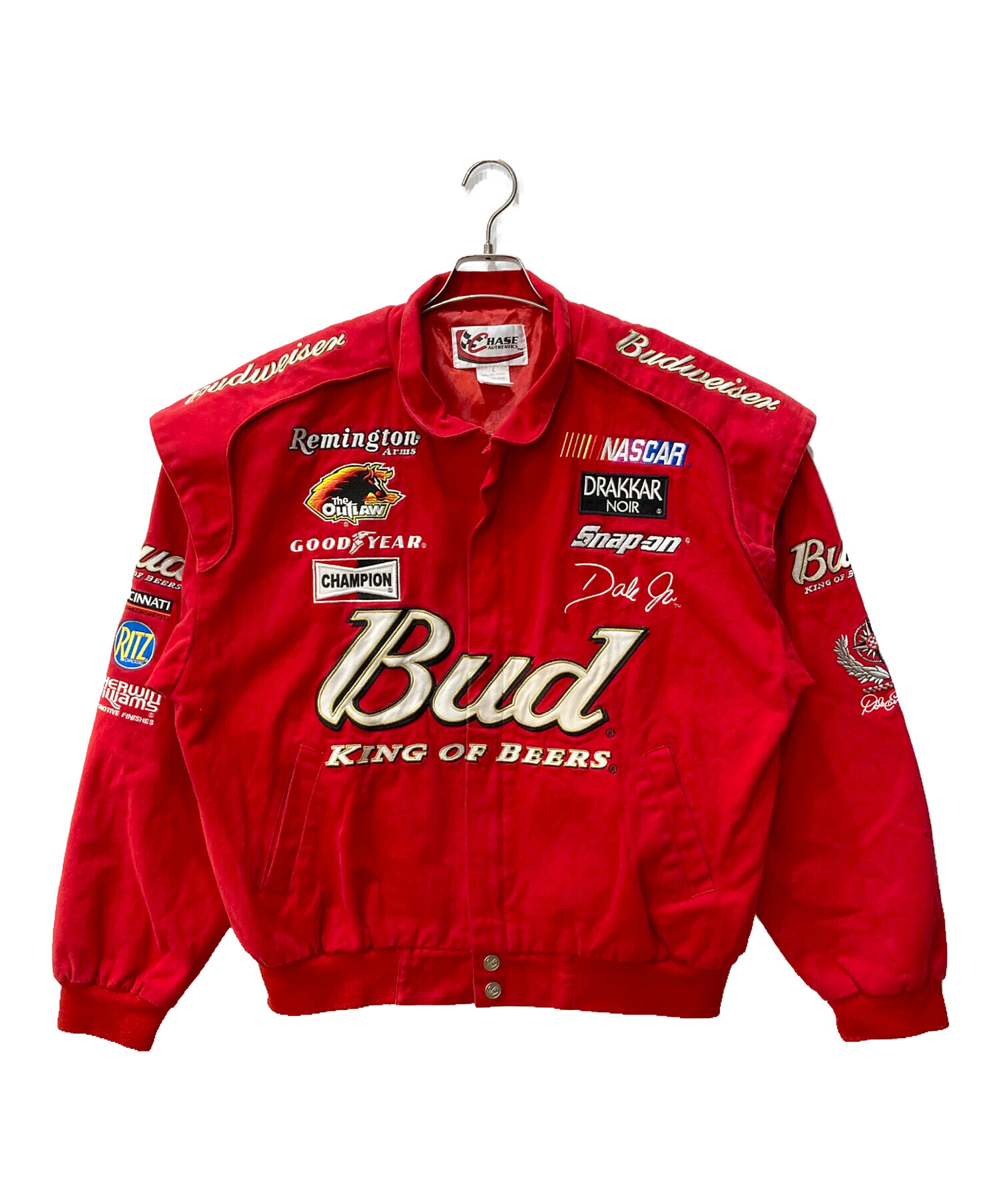 中古・古着通販】CHASE authentics (チェイスオーセンティック) レーシングジャケット レッド サイズ:Ｌ｜ブランド・古着通販  トレファク公式【TREFAC FASHION】スマホサイト