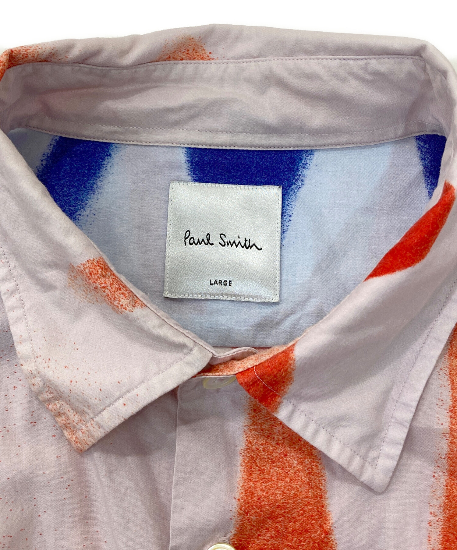 中古・古着通販】PAUL SMITH (ポールスミス) スプレー柄シャツ ピンク サイズ:Ｌ｜ブランド・古着通販 トレファク公式【TREFAC  FASHION】スマホサイト