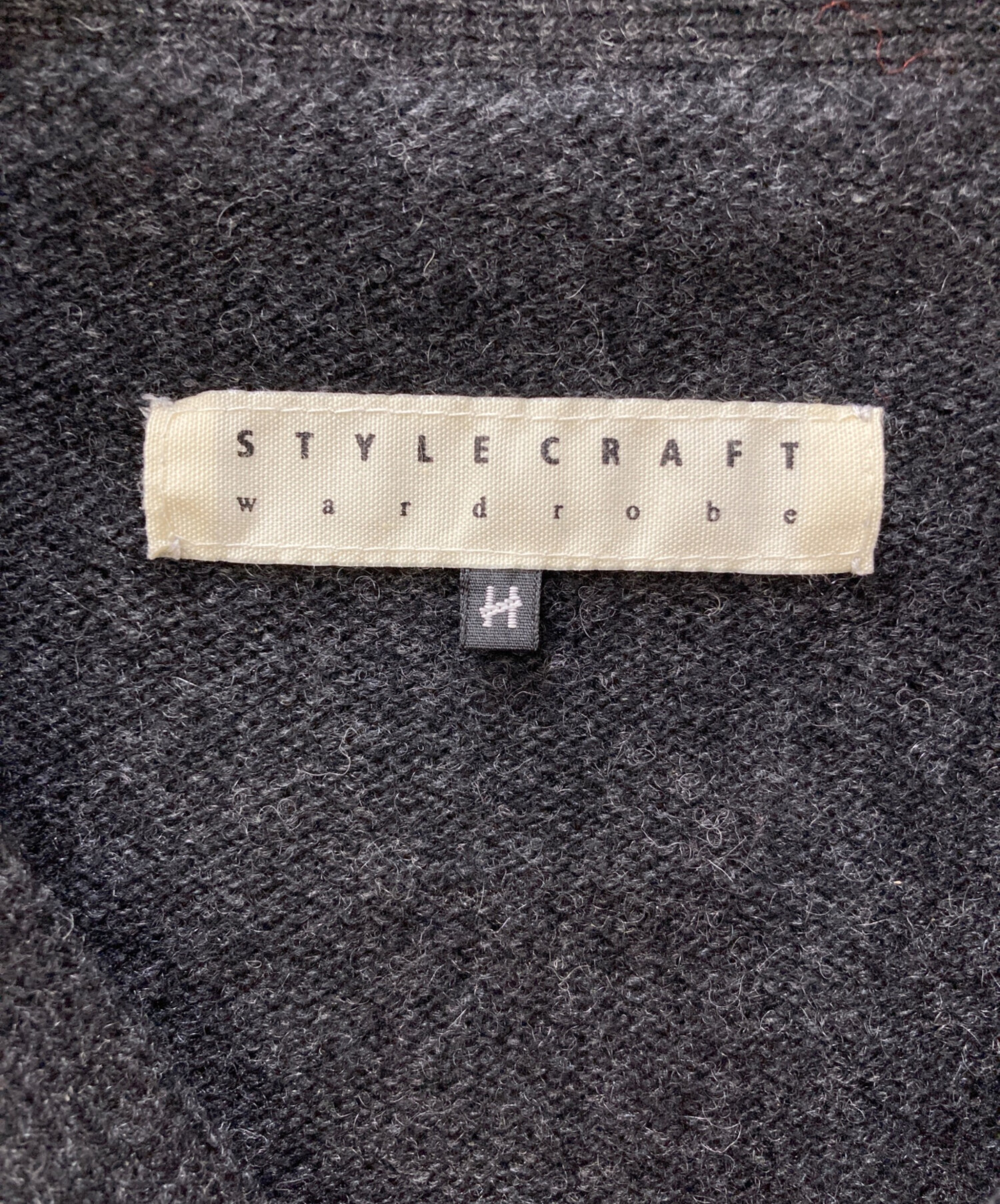 中古・古着通販】STYLE CRAFT WARDROBE (スタイルクラフト ワードローブ) カシミヤニットカーディガン グレー  サイズ:不明｜ブランド・古着通販 トレファク公式【TREFAC FASHION】スマホサイト