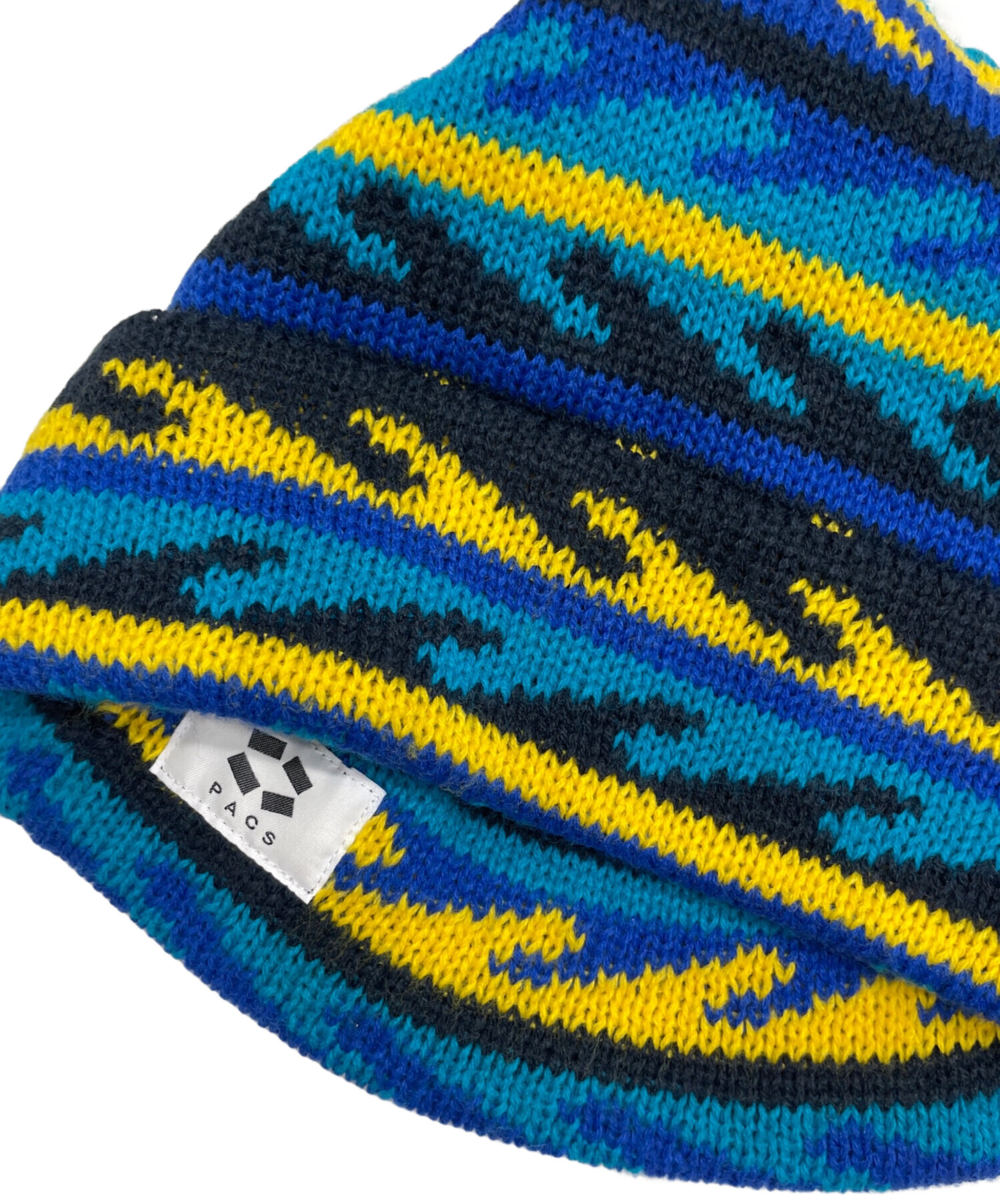 中古・古着通販】PACS (パックス) WAVE Beanie ブルー｜ブランド・古着通販 トレファク公式【TREFAC FASHION】スマホサイト