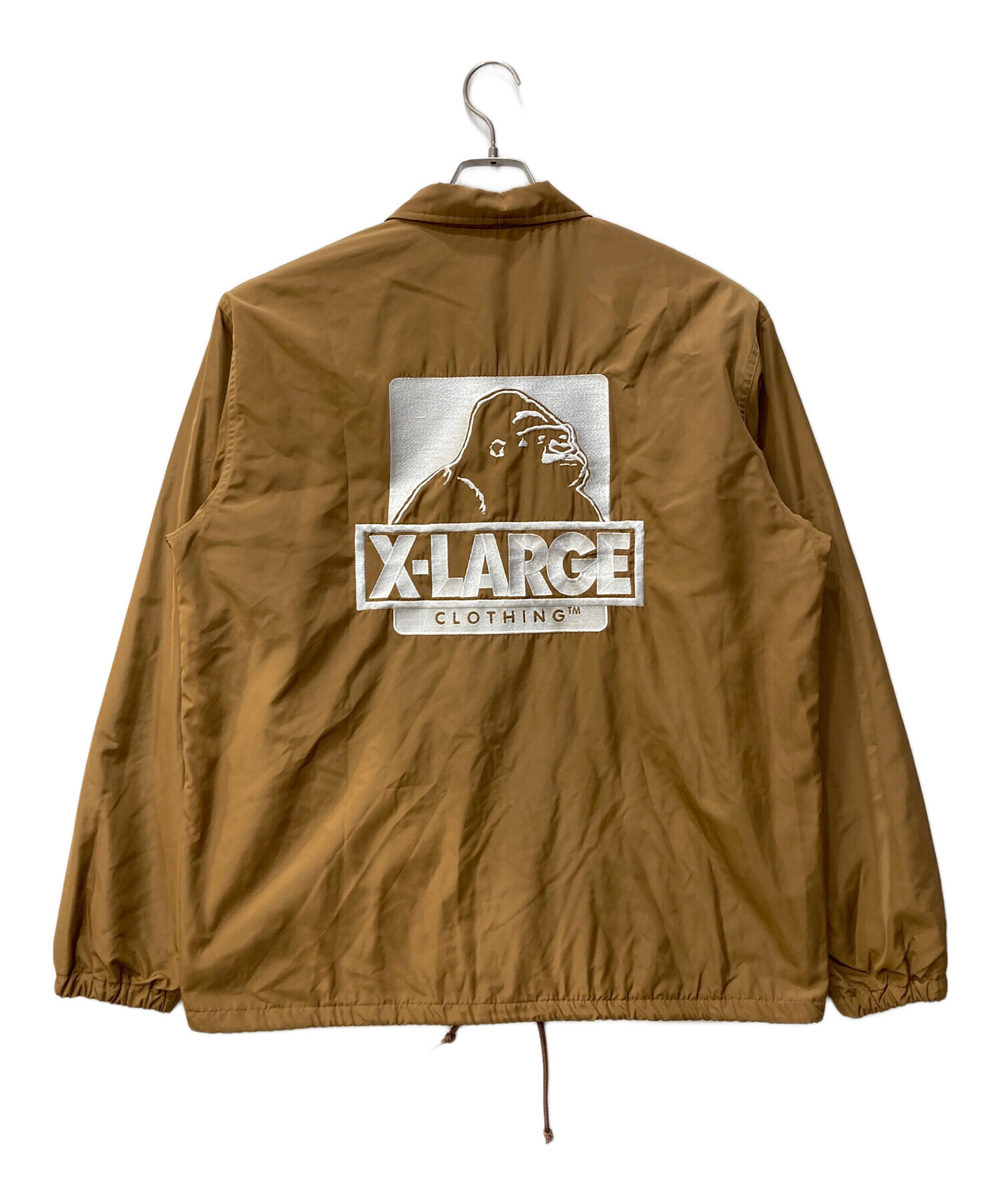 X-LARGE (エックスラージ) コーチジャケット ブラウン サイズ:L