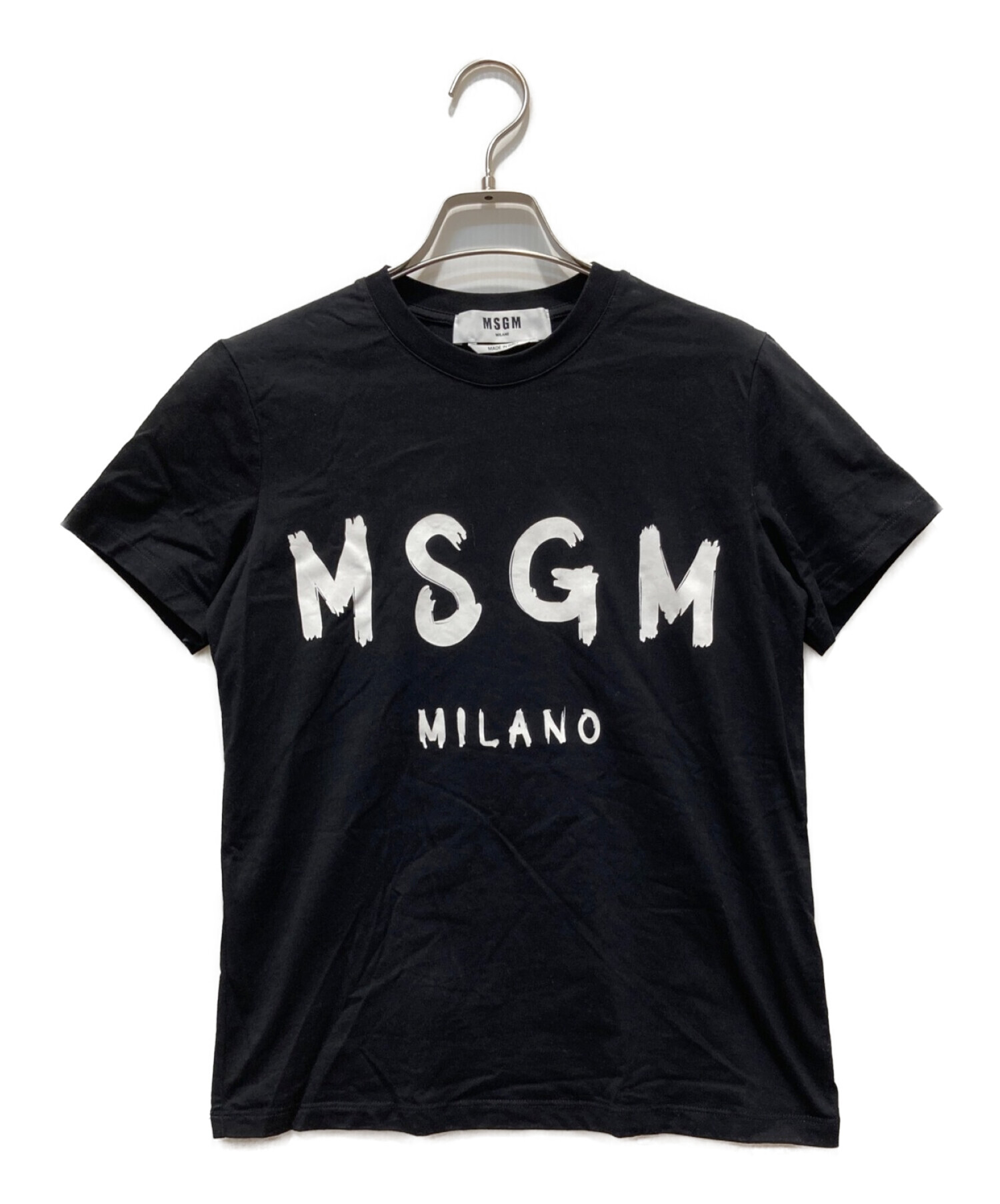 MSGM (エムエスジーエム) Tシャツ ブラック サイズ:XS