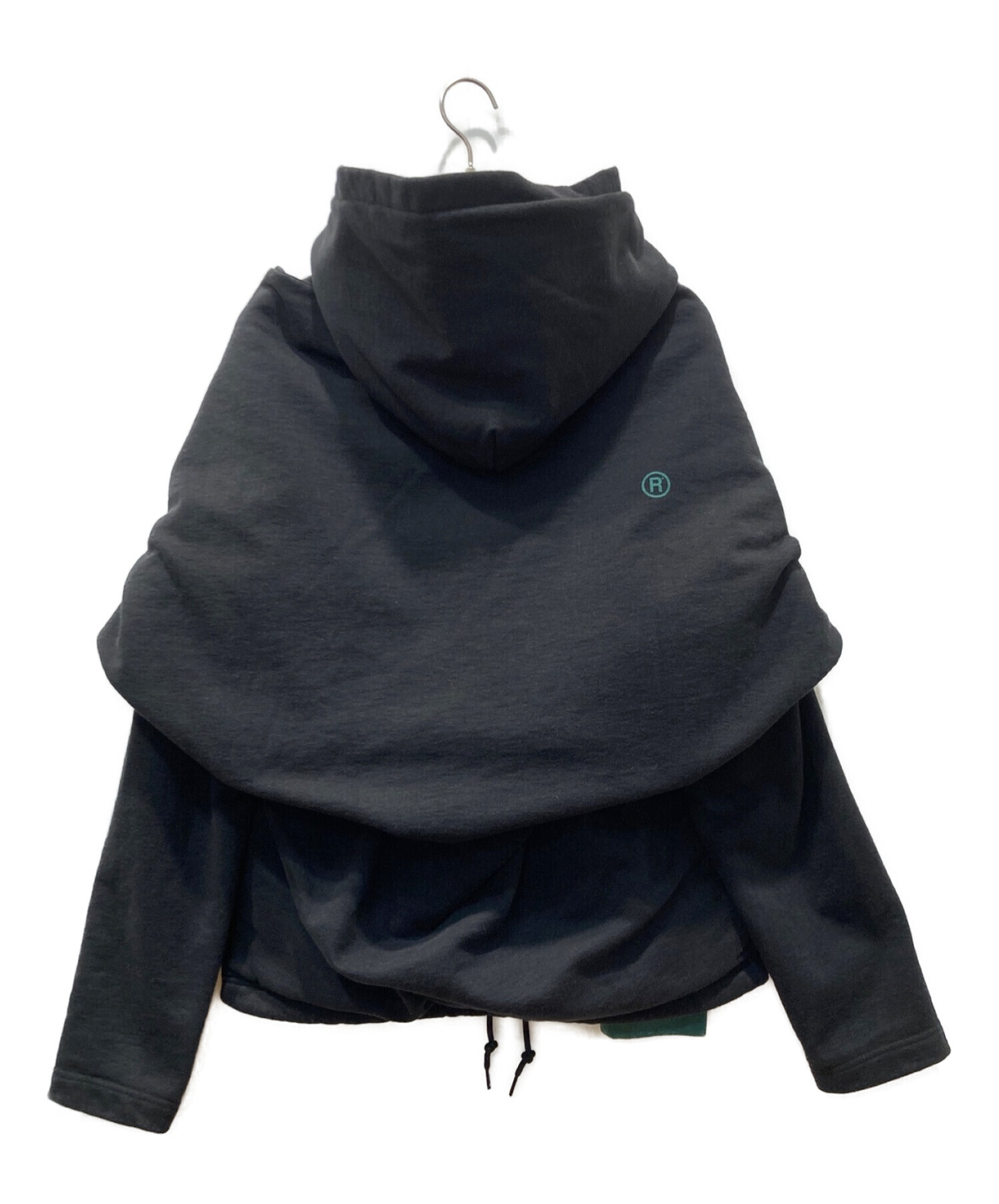 MARTINE ROSE (マーティンローズ) Black Space Hoodie ブラック サイズ:S