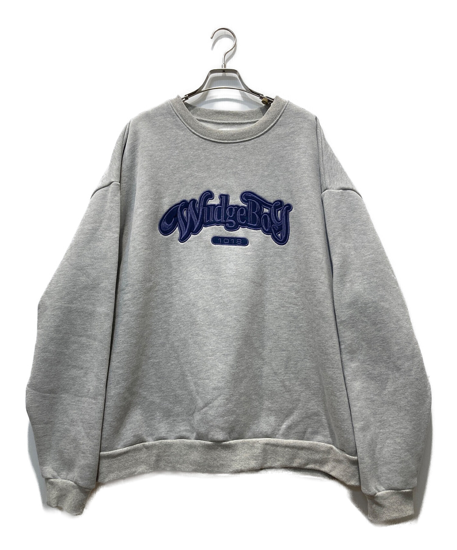 中古・古着通販】WudgeBoy (ワッジボーイ) 2nd logo sweat グレー