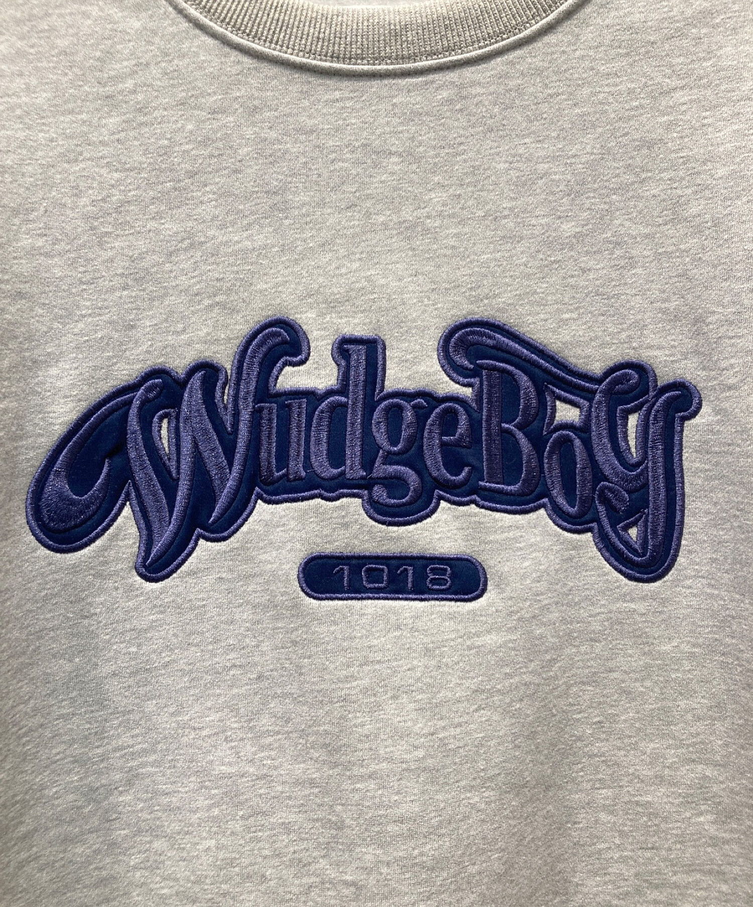 中古・古着通販】WudgeBoy (ワッジボーイ) 2nd logo sweat グレー