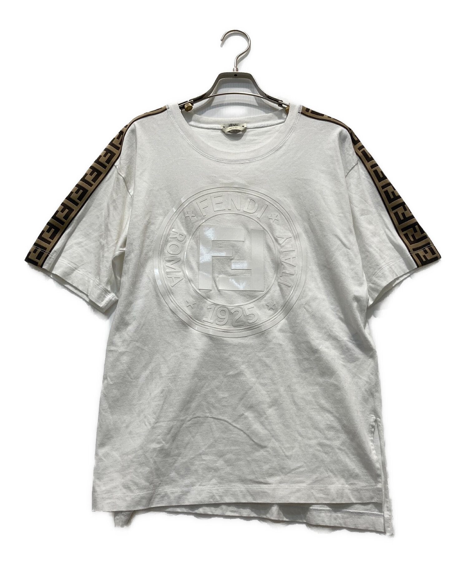 最終価格！FENDI ロゴ 白 Tシャツ ズッカ フェンディ シャツ - トップス