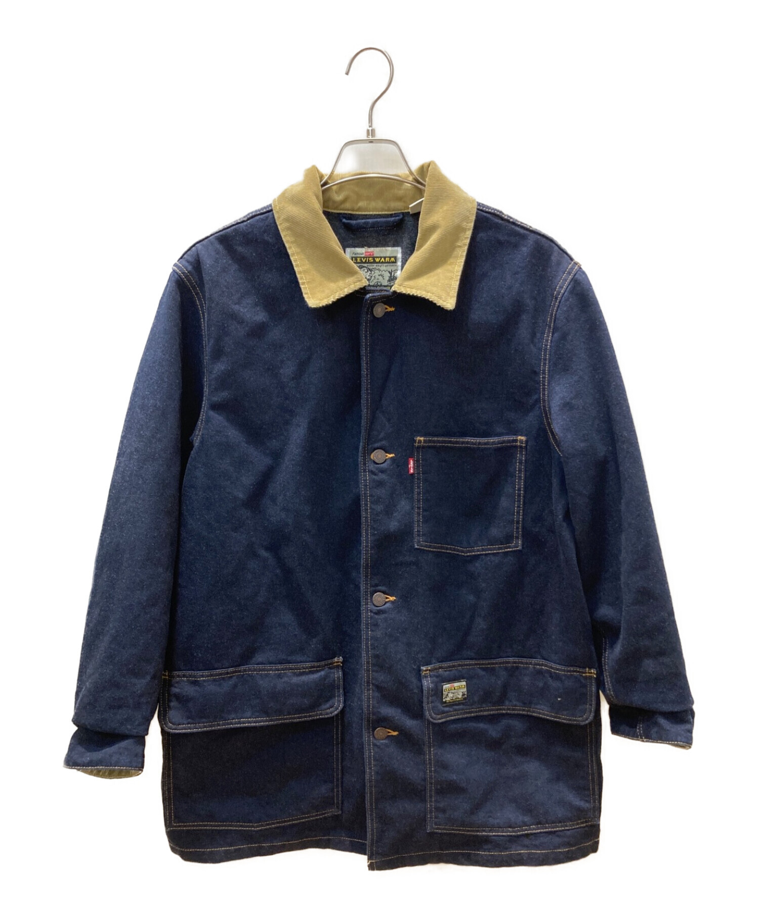 LEVI'S (リーバイス) CHORE コート インディゴ サイズ:S