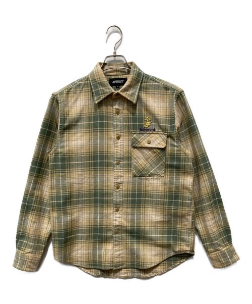 中古・古着通販】AVIREX (アヴィレックス) L/S CHECK SHIRT USMC